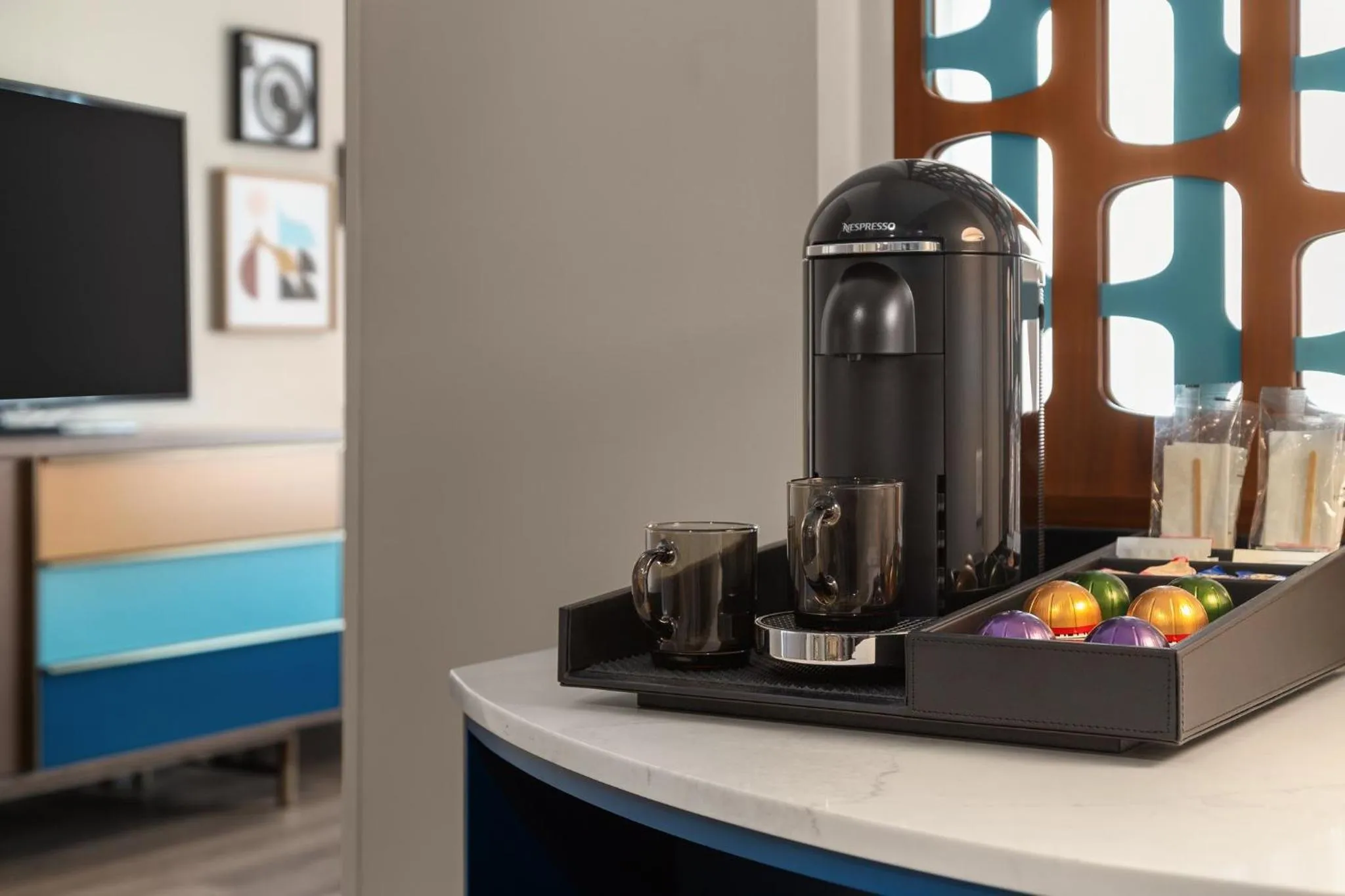 Photo of the whole room in Hotel Indigo Columbus Architectural Center by IHG