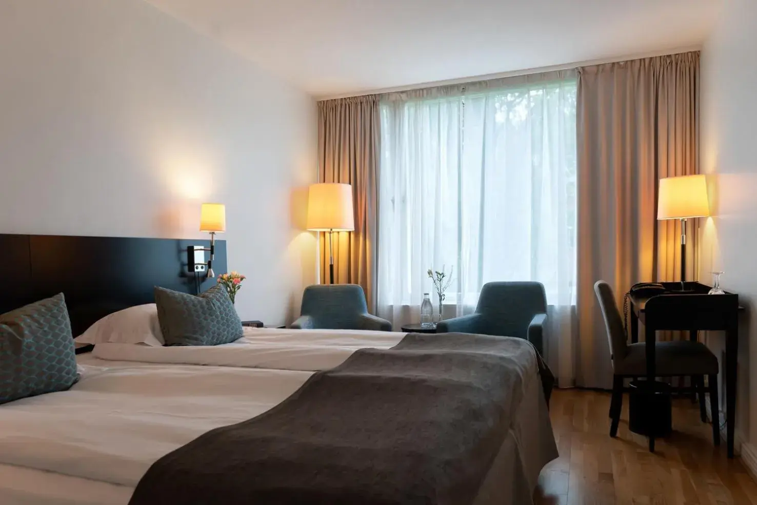 Standard Double Cathedral View in Elite Stadshotellet Västerås Standard Double Cathedral View in Elite Stadshotellet Västerås