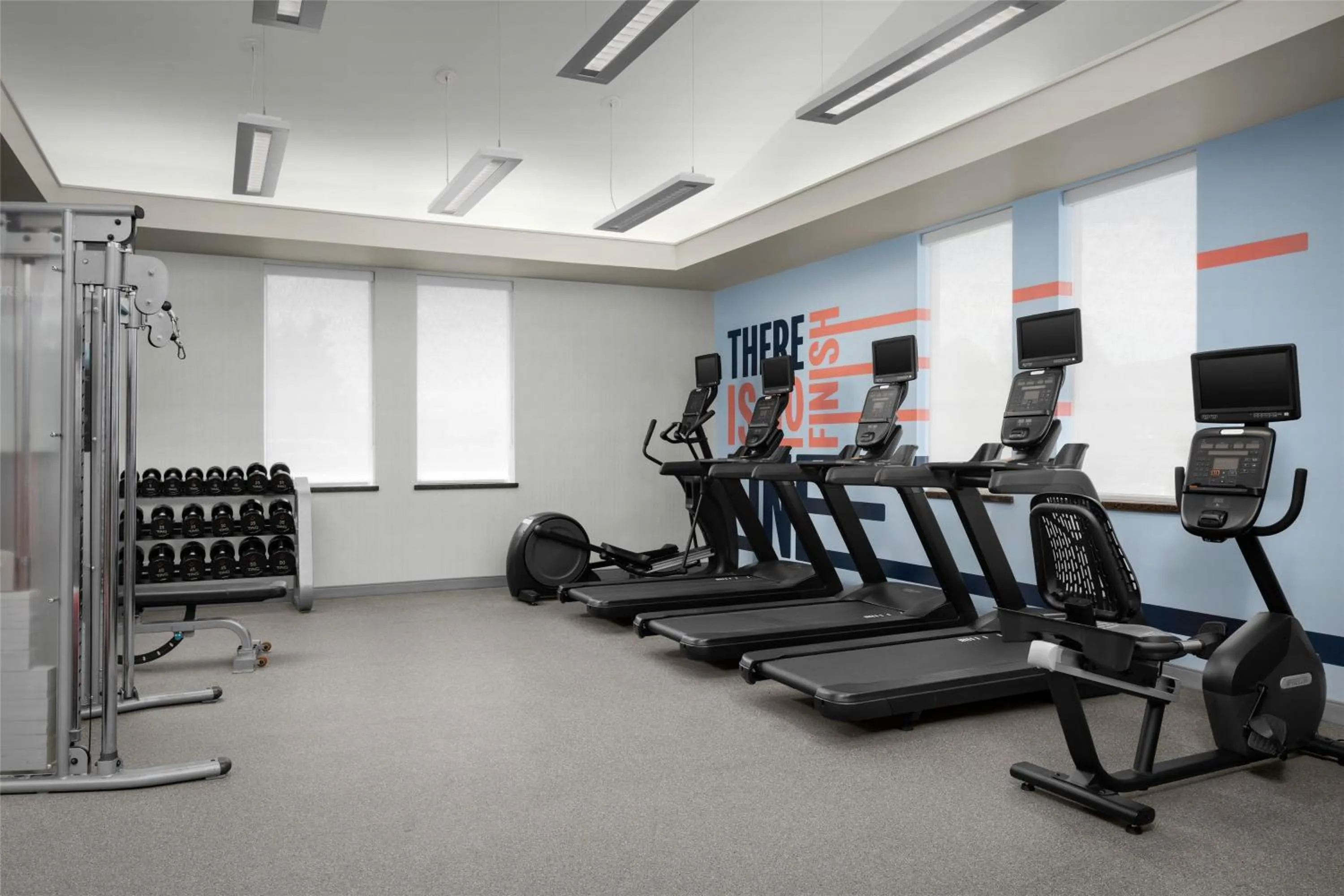 Fitness centre/facilities in Hampton Inn Butte