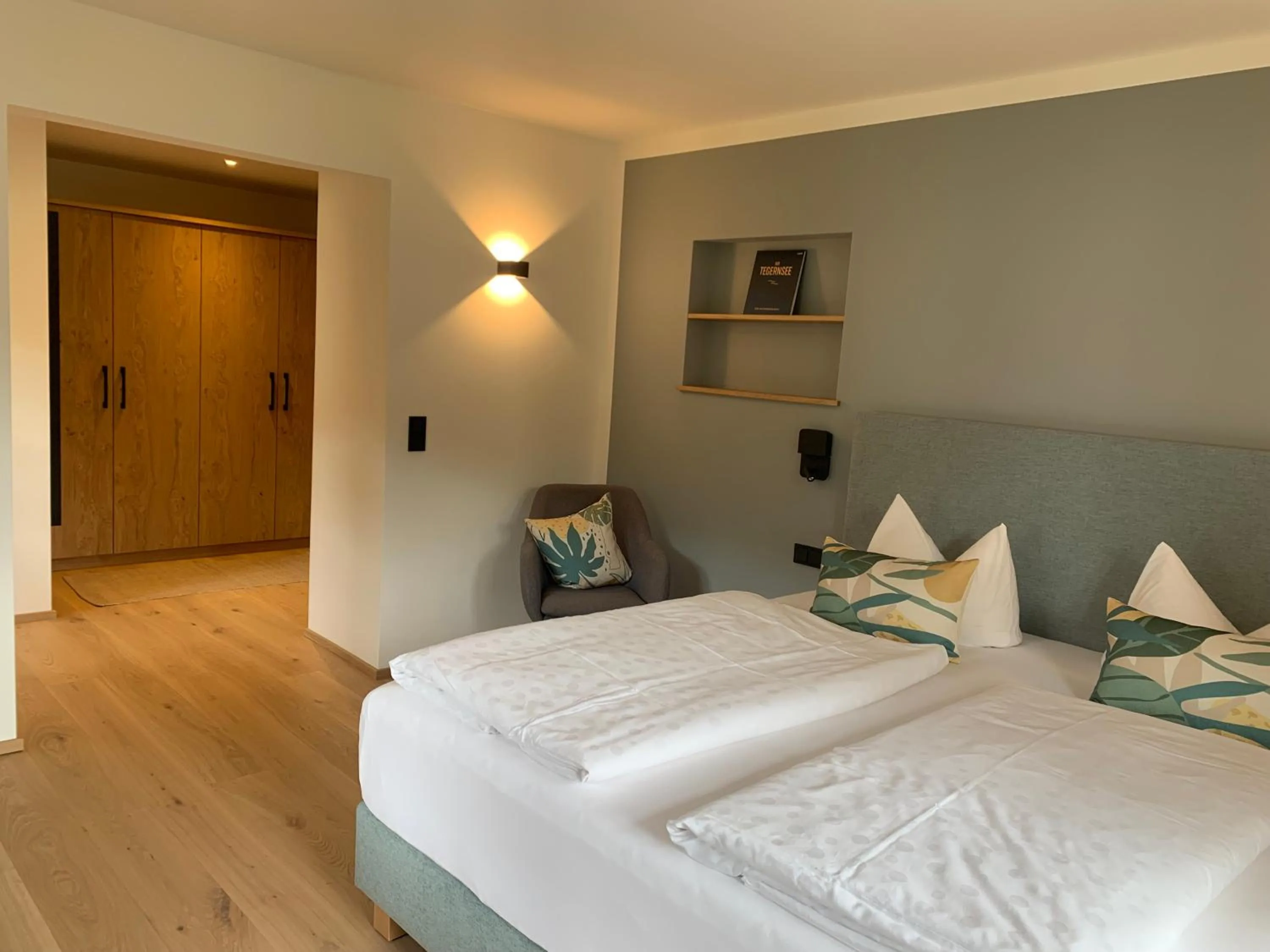 Bed in Hotel Garni Gästehaus Brand