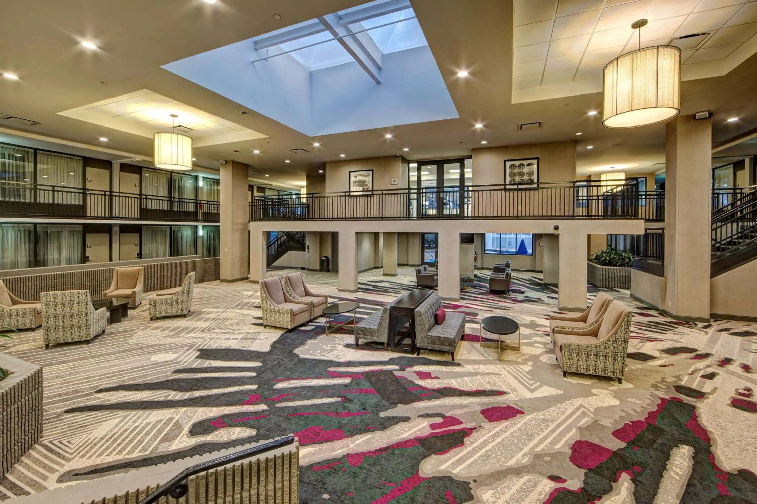 Lobby or reception in DoubleTree by Hilton Decatur Riverfront