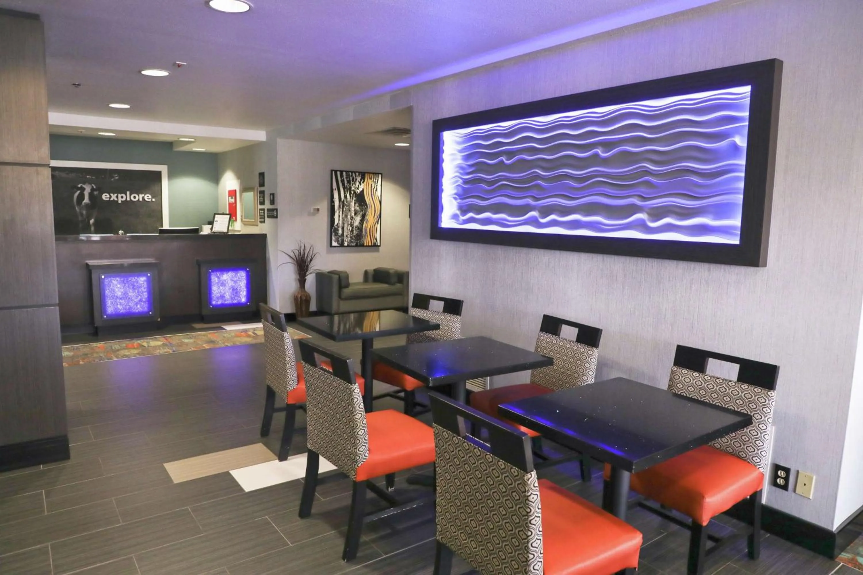 Lobby or reception in Hampton Inn Muskogee