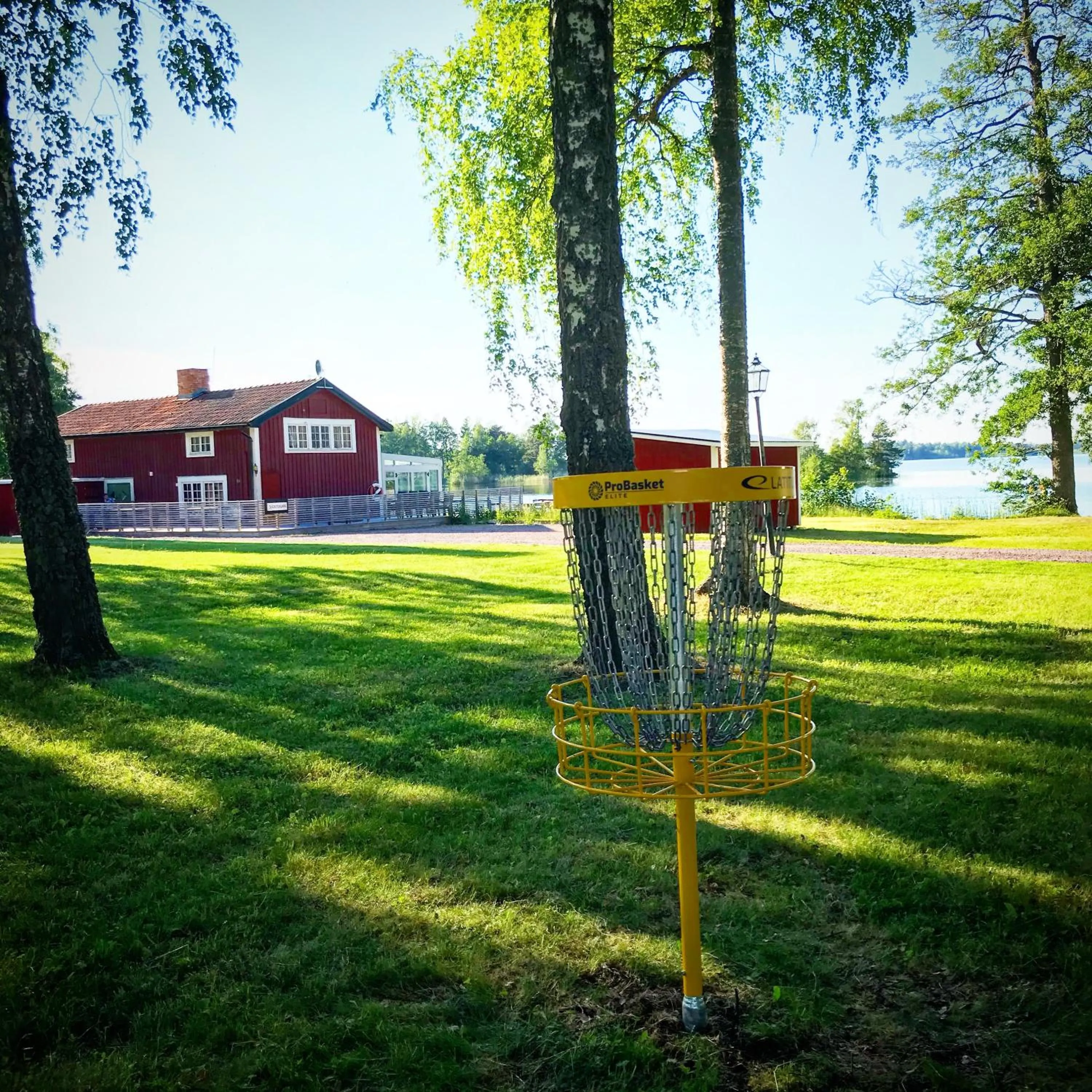 Natural landscape in Gimo Herrgård