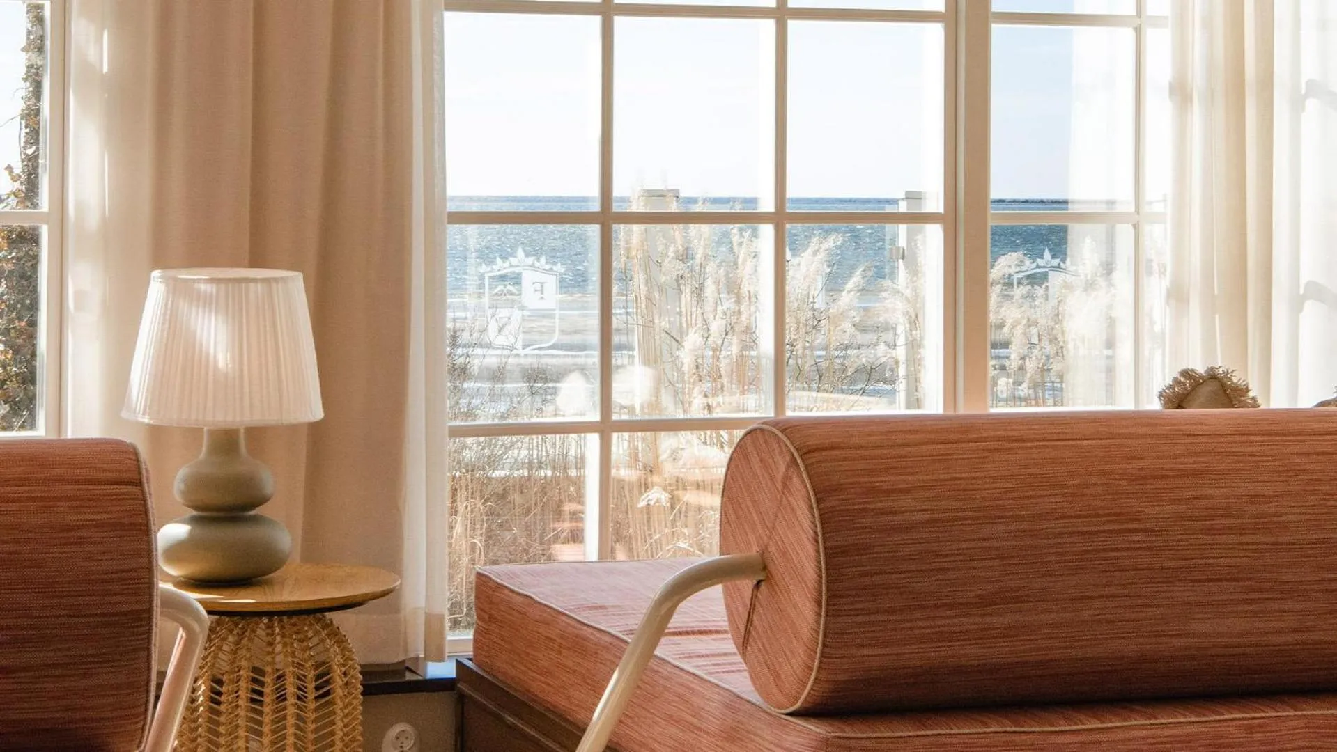 Lobby or reception in Falkenberg Strandbad