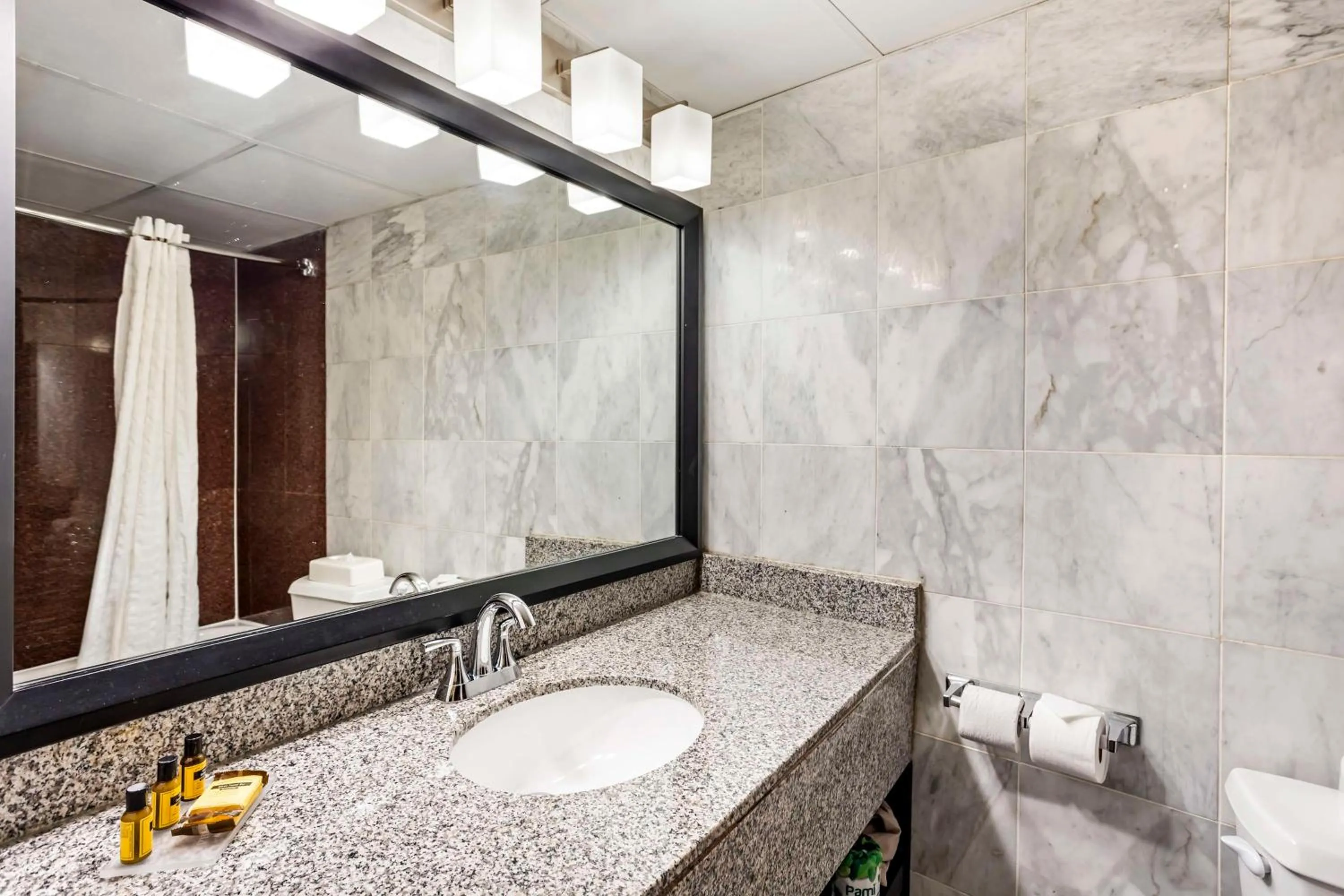 Bathroom in Best Western Plus Newark Airport West