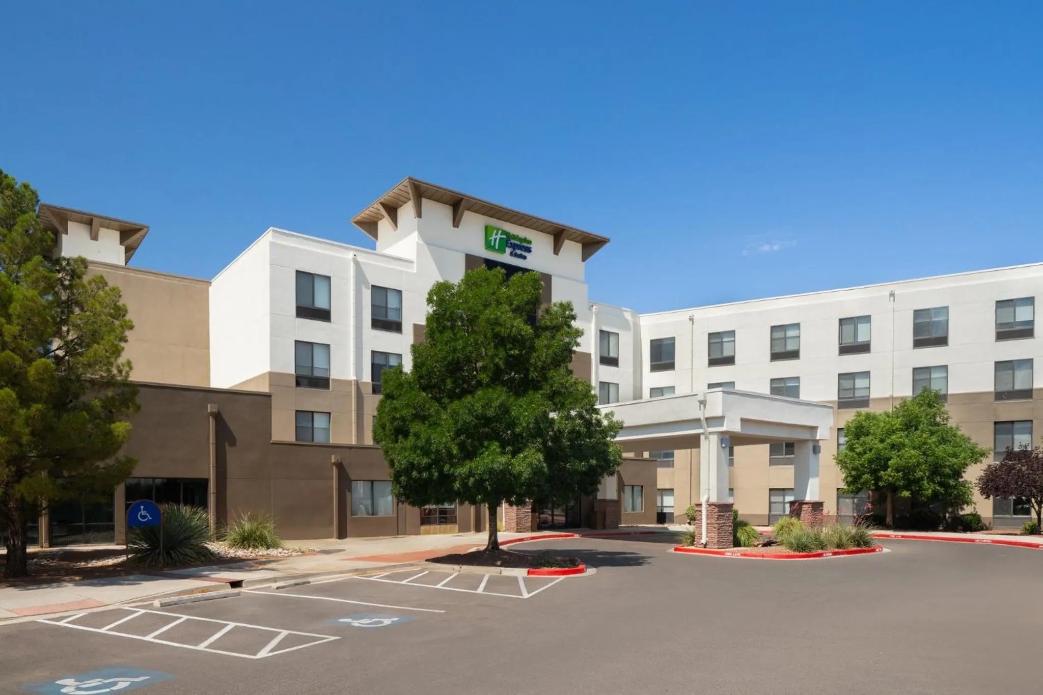 Property building in Holiday Inn Express & Suites Albuquerque Historic Old Town by IHG