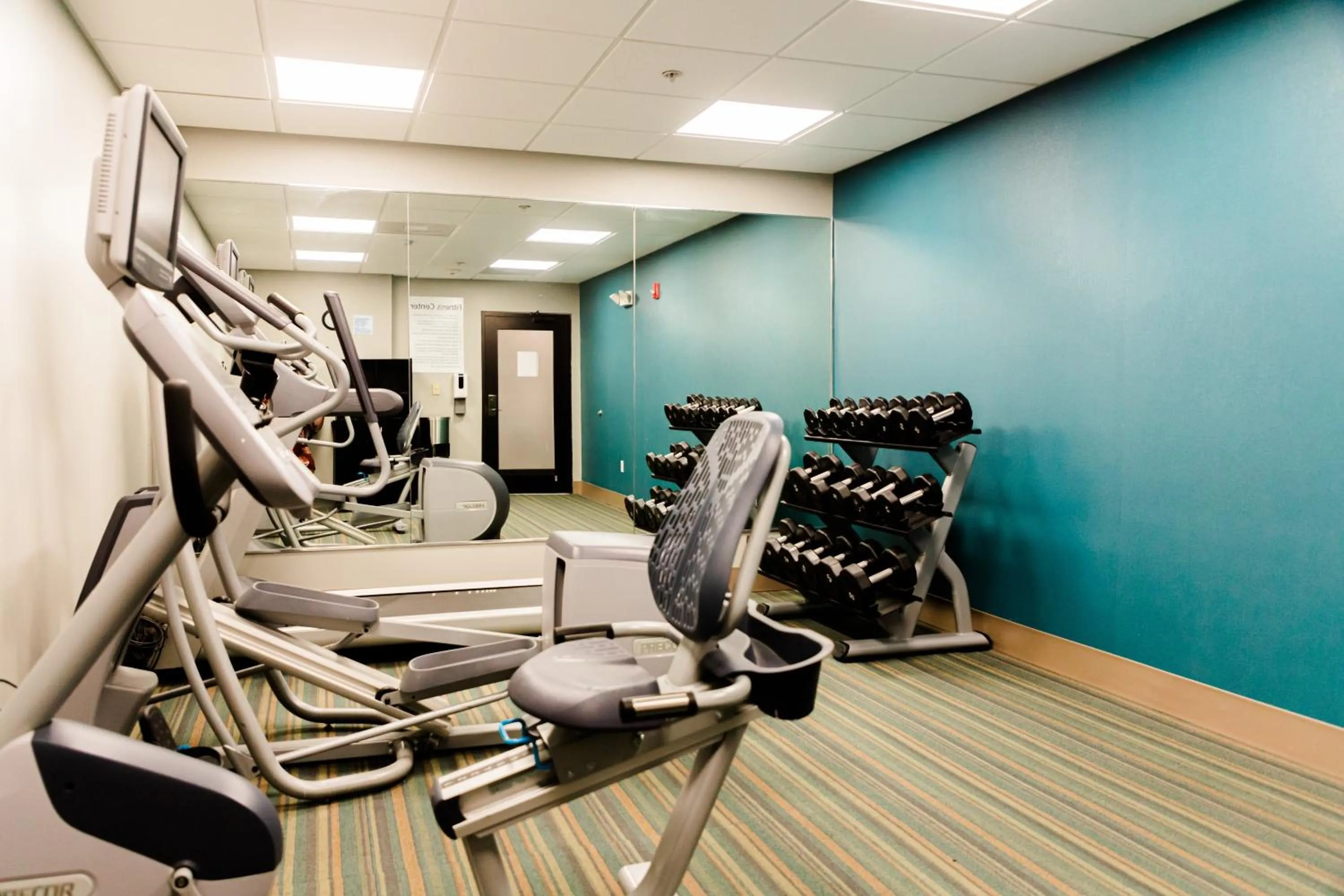 Fitness centre/facilities in Holiday Inn Express Hotel & Suites Greenville by IHG