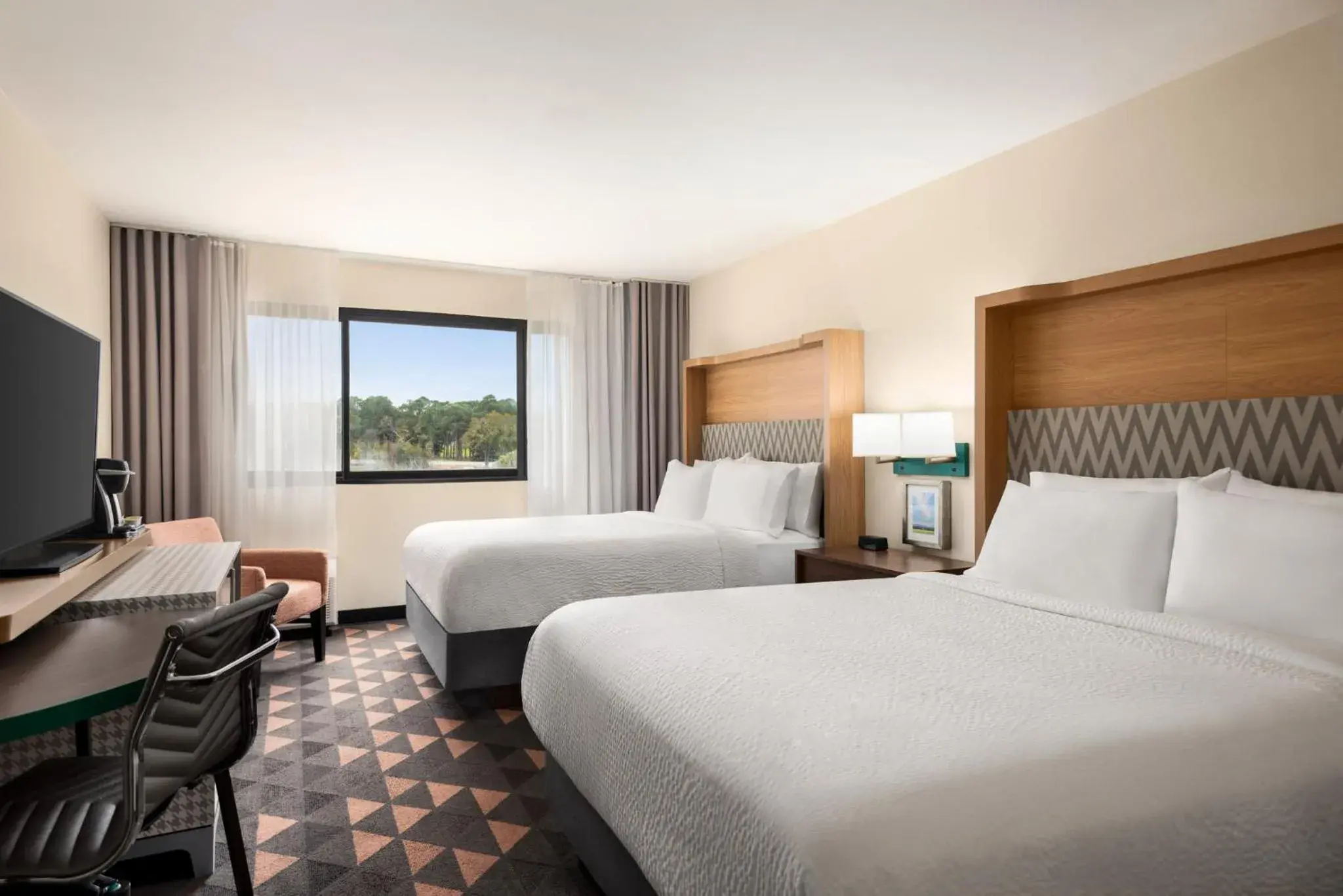Standard Queen Room with Two Queen Beds in Holiday Inn Mobile West I-10 by IHG Standard Queen Room with Two Queen Beds in Holiday Inn Mobile West I-10 by IHG