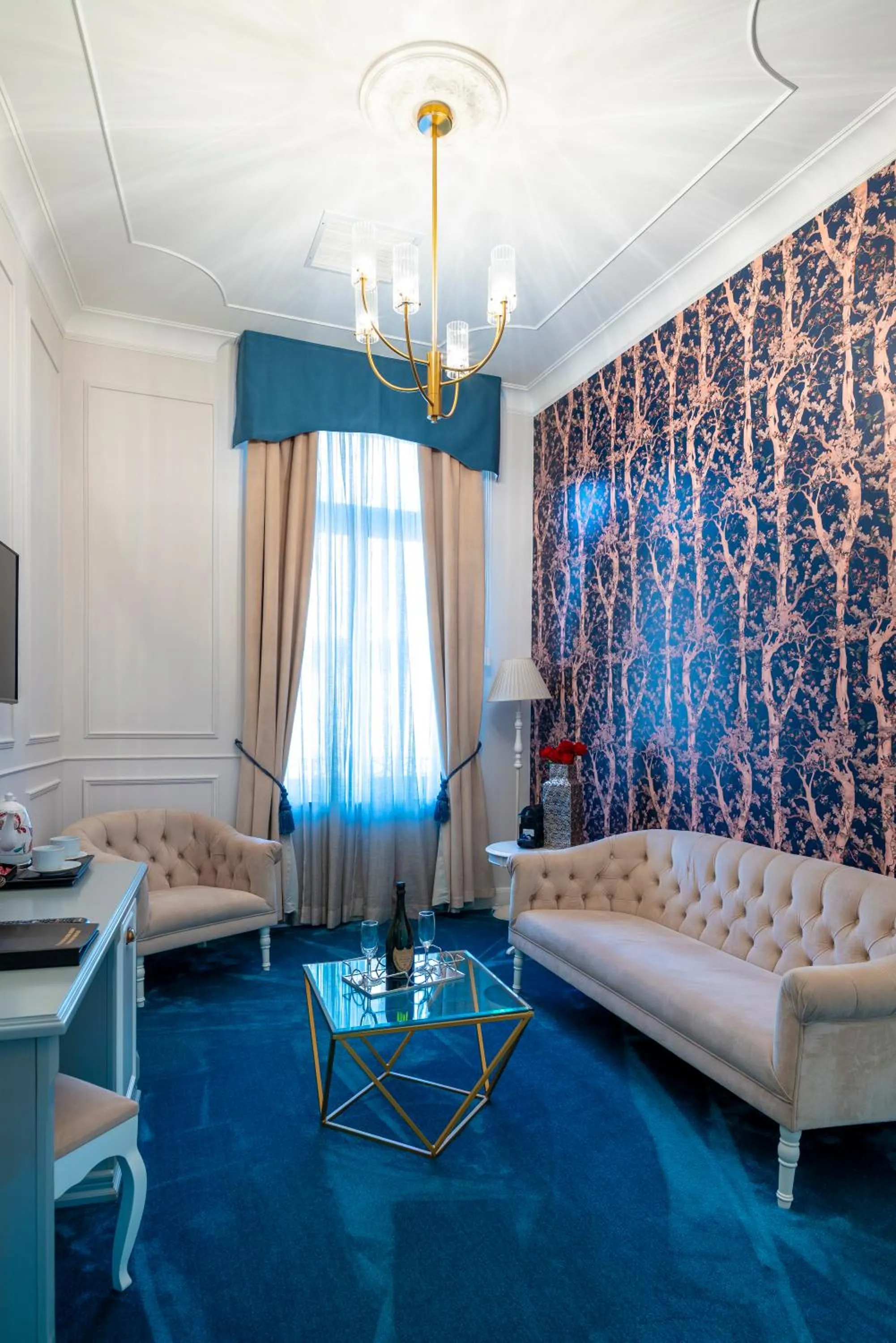 Living room in Hotel Splendid 1900