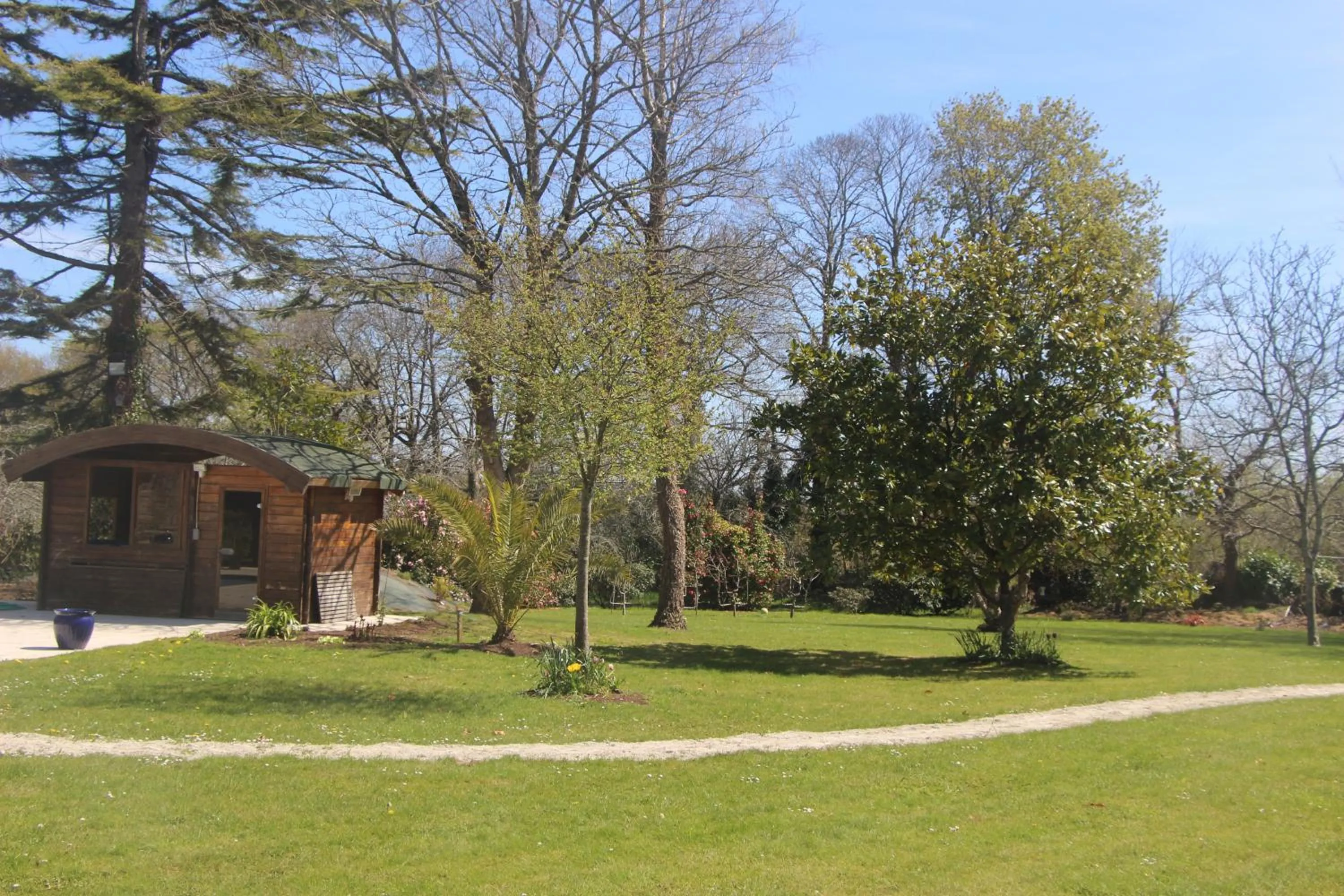 Garden in La maison de l'Odet