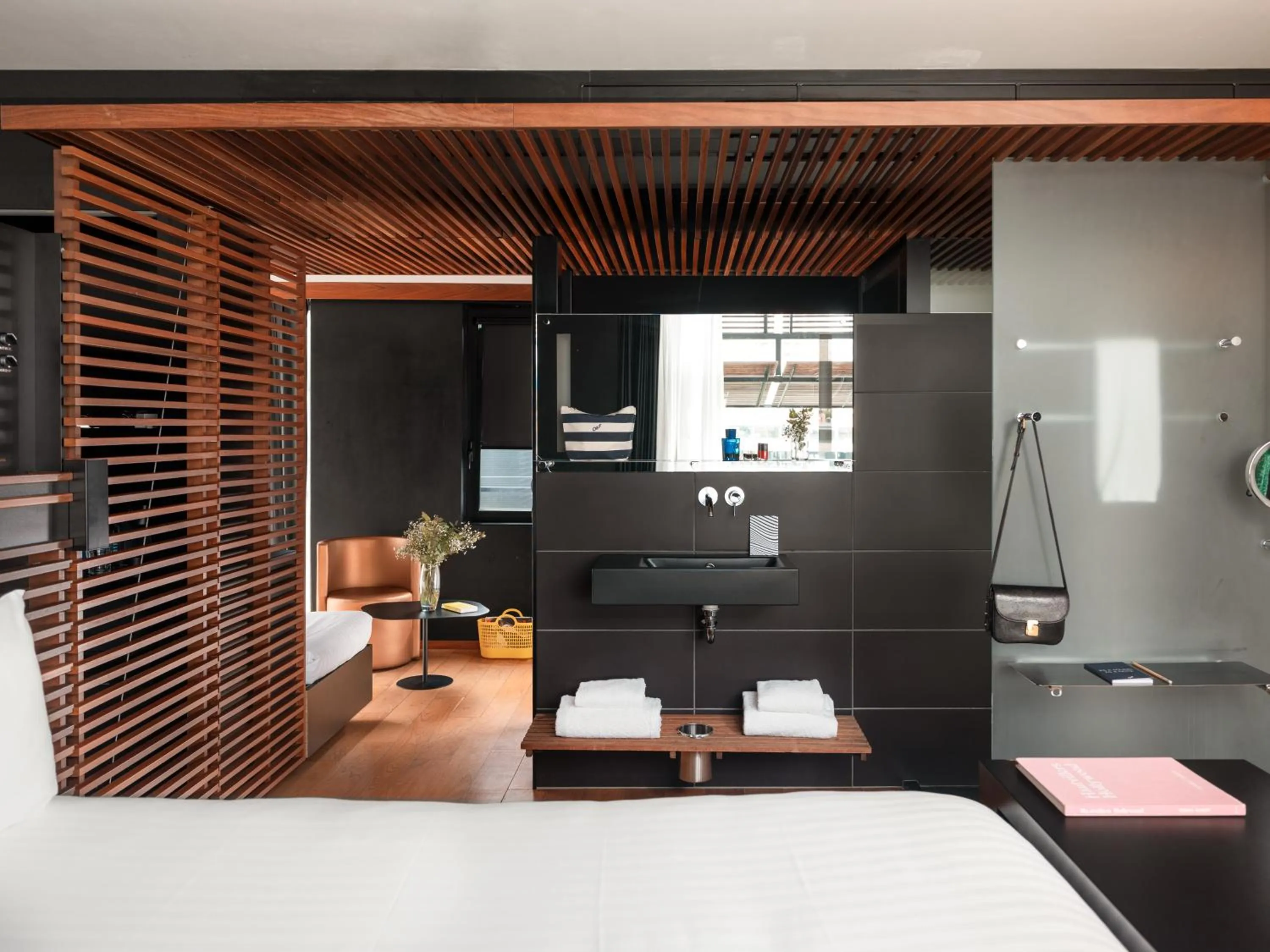 Bed in Hotel OFF Paris Seine