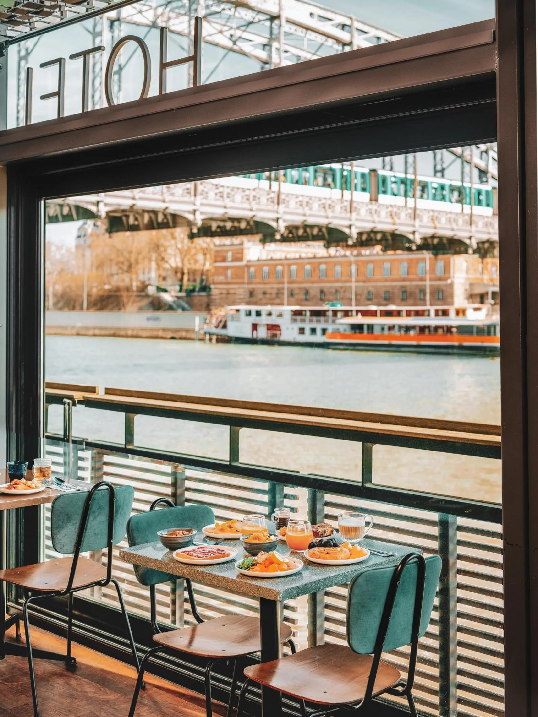 Continental breakfast in Hotel OFF Paris Seine