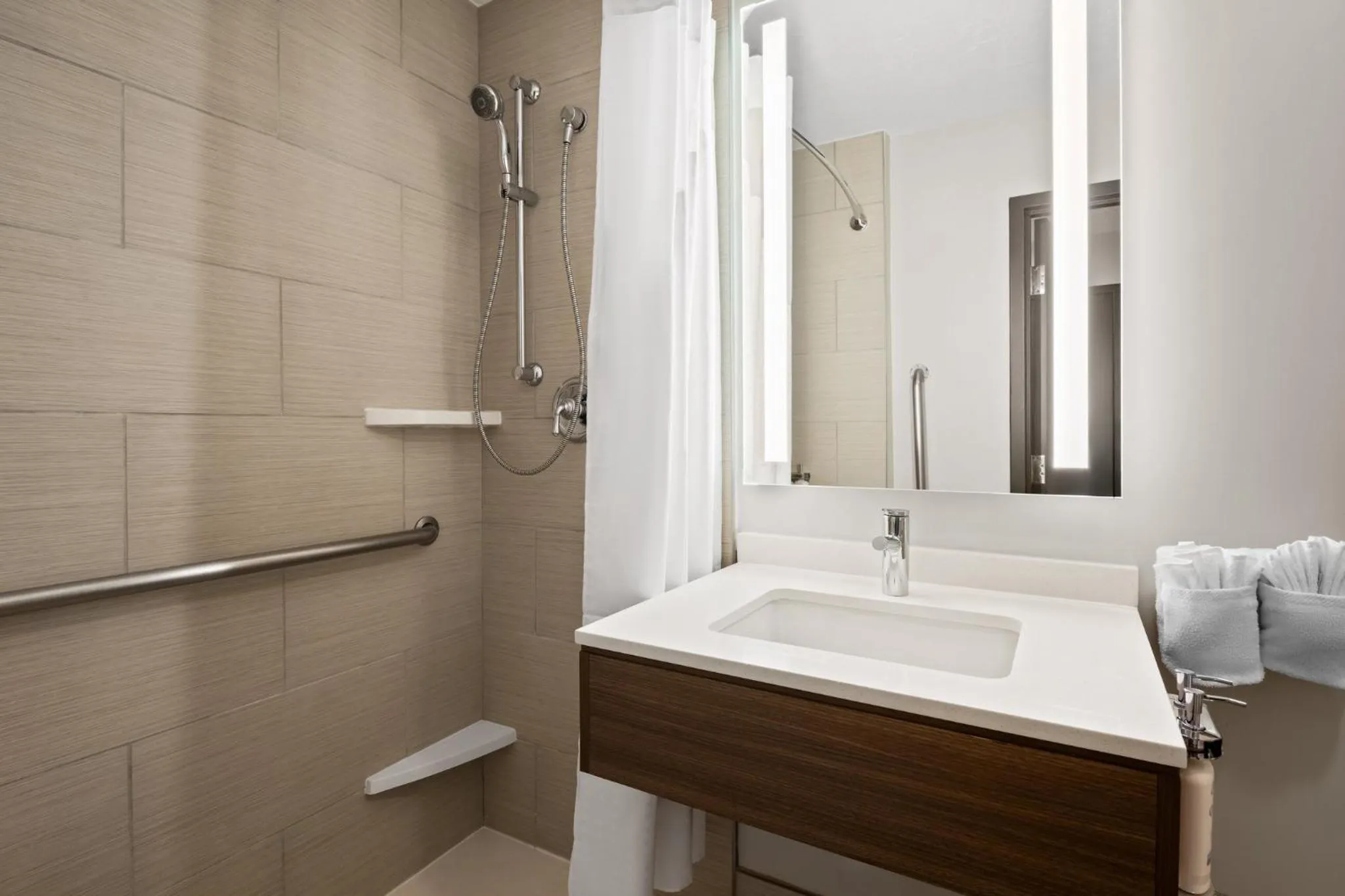 Bathroom in Holiday Inn & Suites Albuquerque Airport by IHG