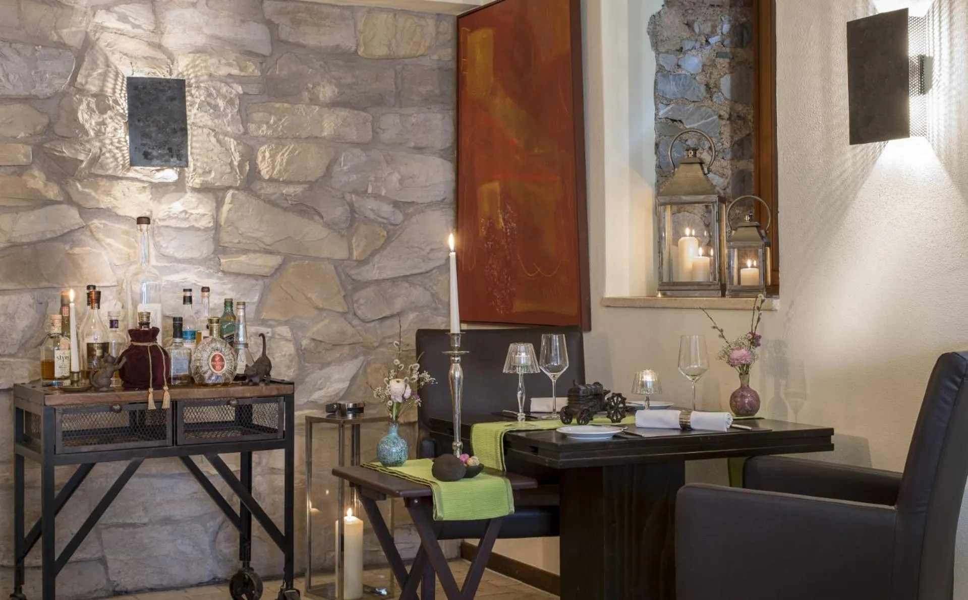 Decorative detail in Romantik Hotel Chalet am Kiental