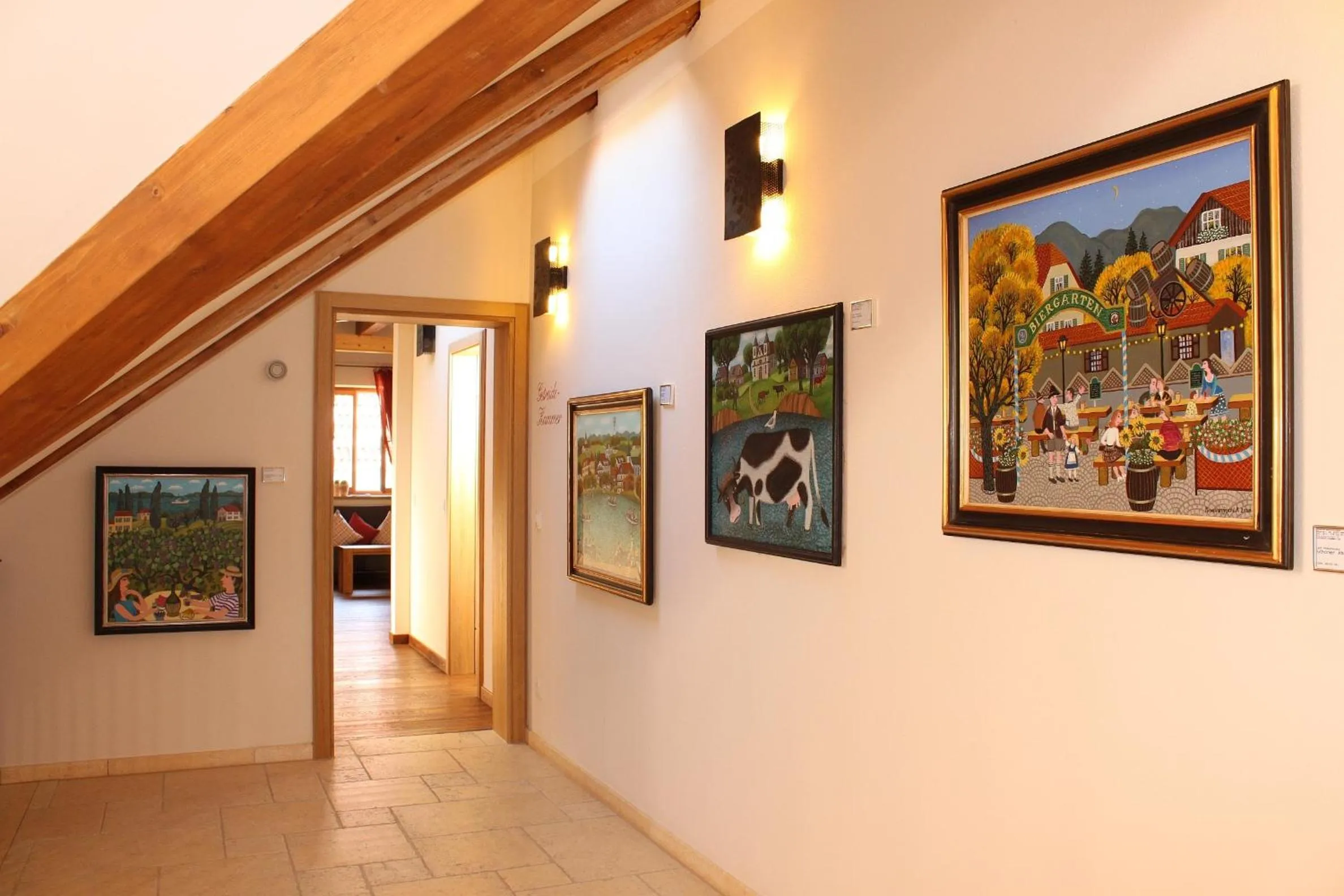 Lobby or reception in Romantik Hotel Chalet am Kiental