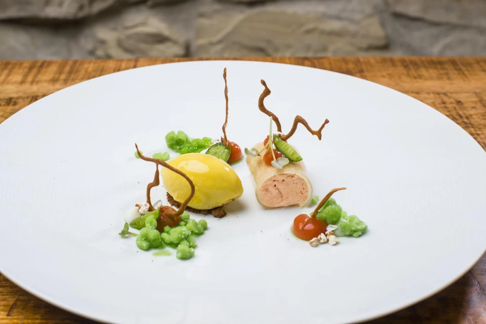 Food close-up in Romantik Hotel Chalet am Kiental