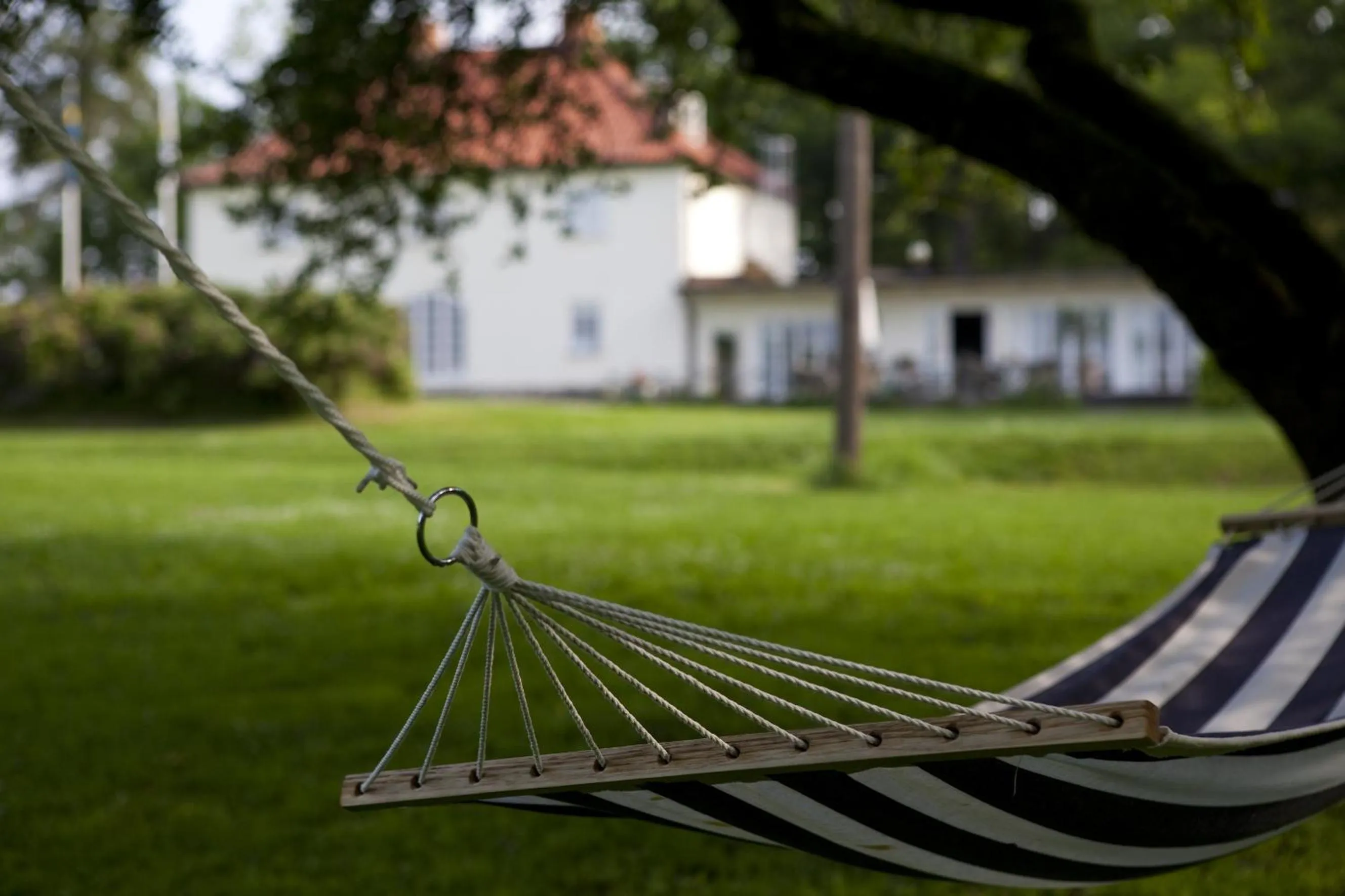 Facade/entrance in Stegeborg Trädgårdshotell