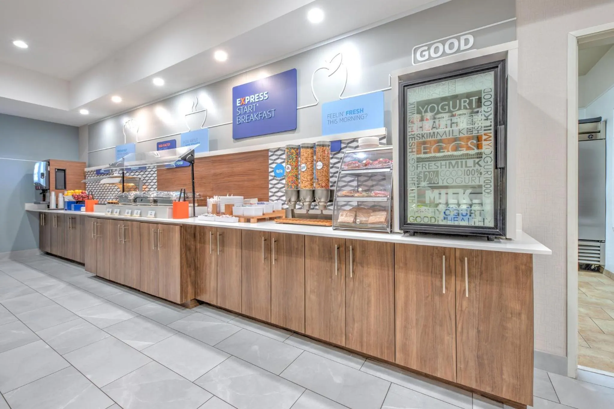 Breakfast in Holiday Inn Express Hotel & Suites Dallas West by IHG