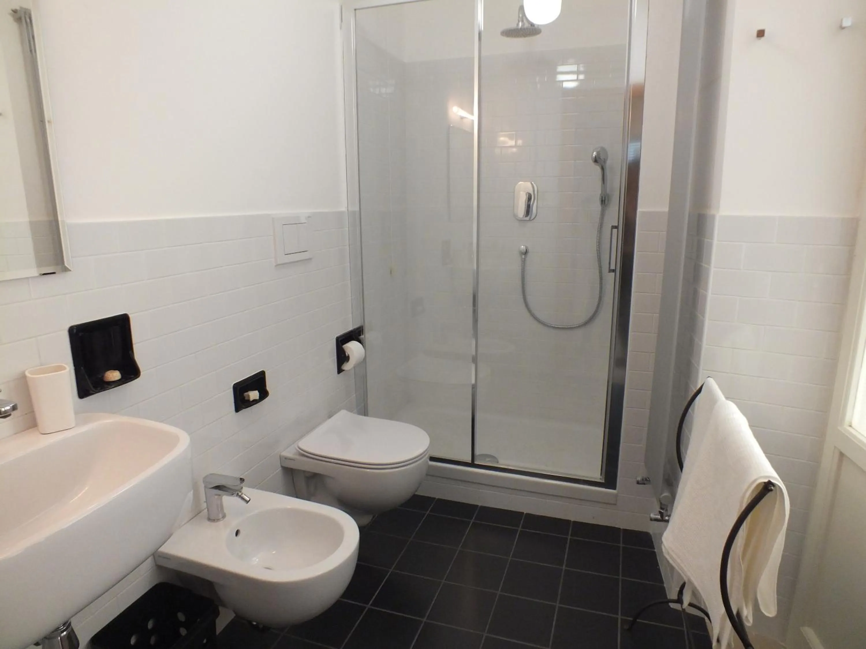 Bathroom in BellaVista Bike Stop