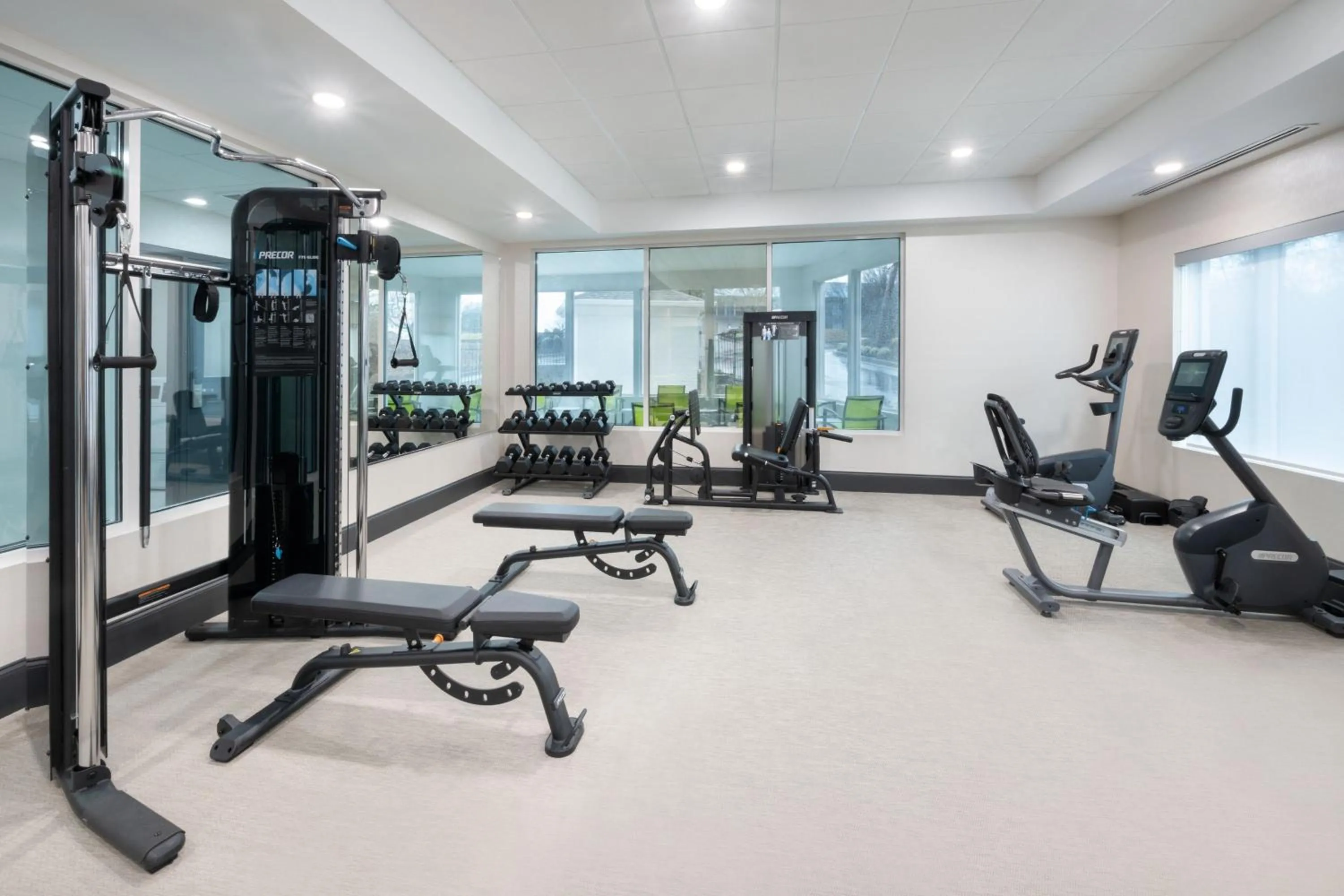 Fitness centre/facilities in Springhill Suites by Marriott Conyers