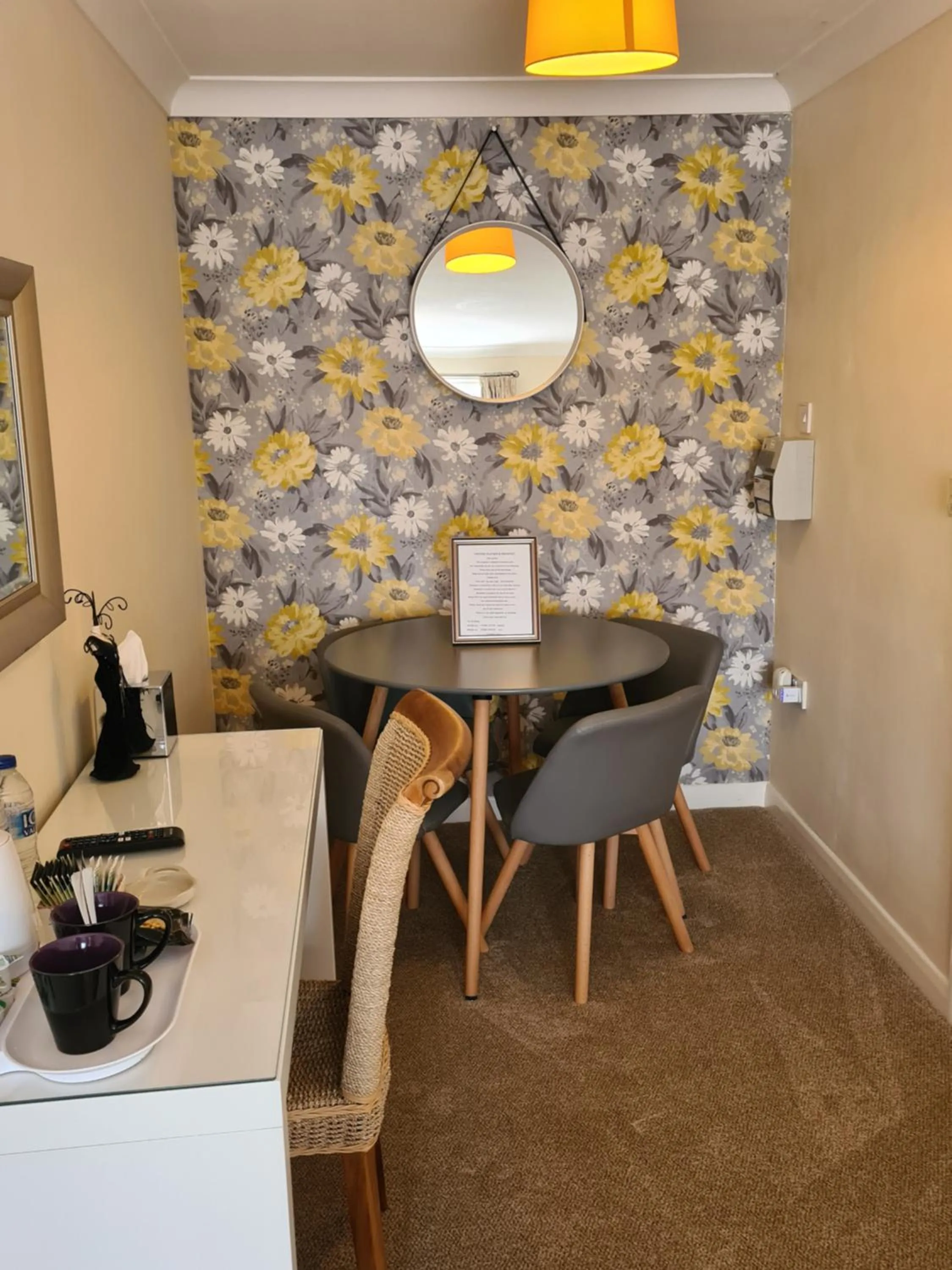 Seating area in Chilton Villa B&B