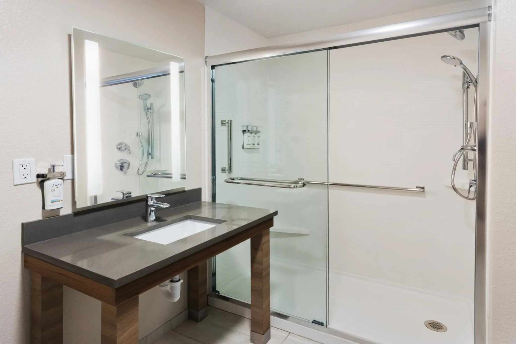 Bathroom in Candlewood Suites Eastchase Park by IHG