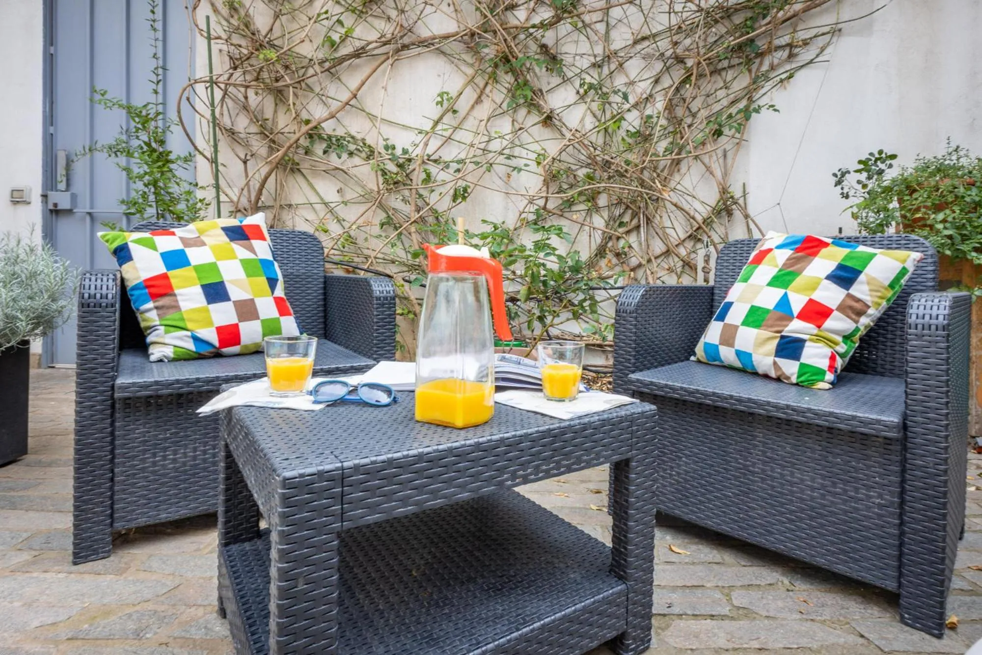 Inner courtyard view in Bed & Breakfast Il Carignano