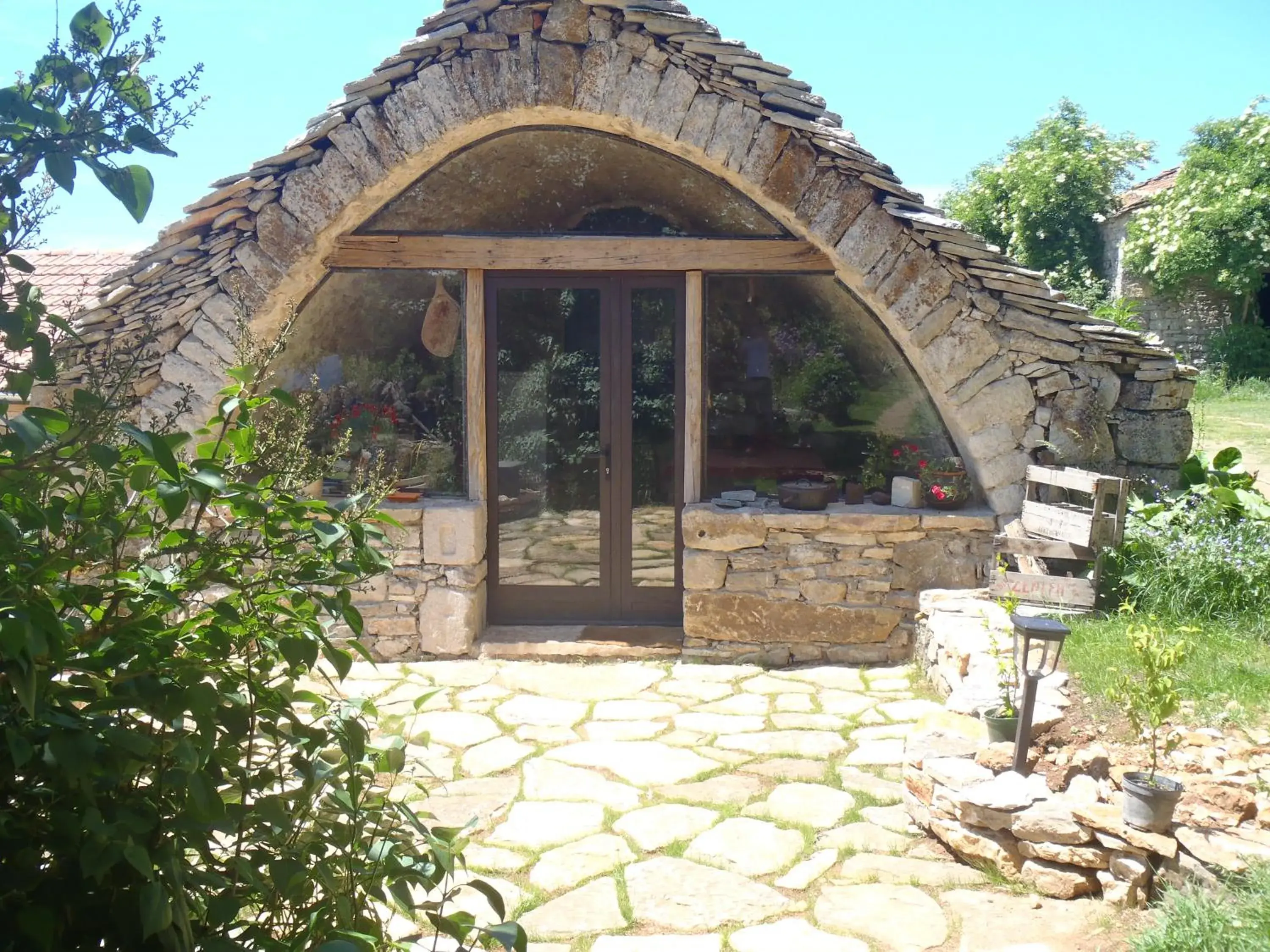Double Room with Garden View in chambres du Domaine de Bombes Double Room with Garden View in chambres du Domaine de Bombes