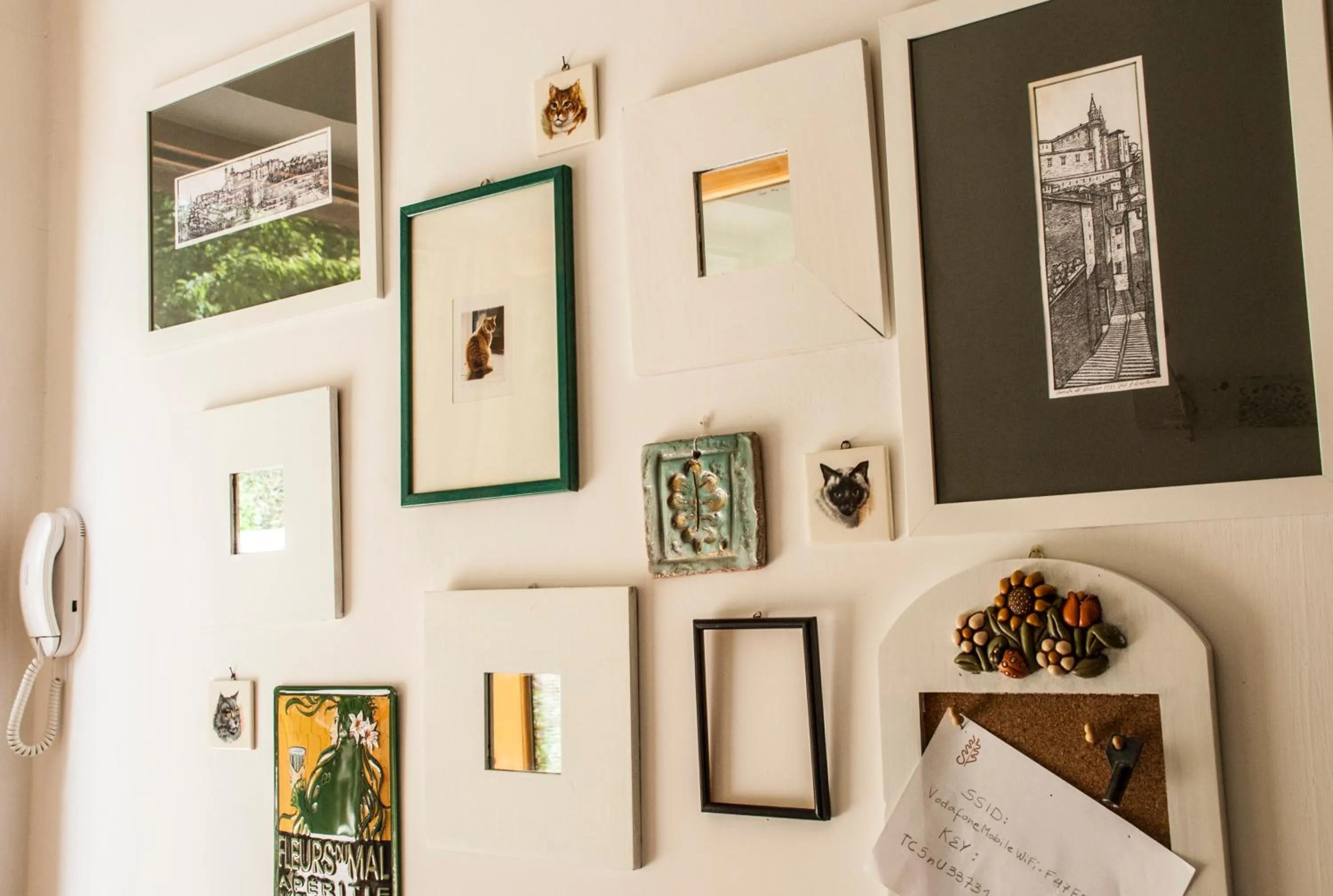 Decorative detail in Calmancino delle Selve