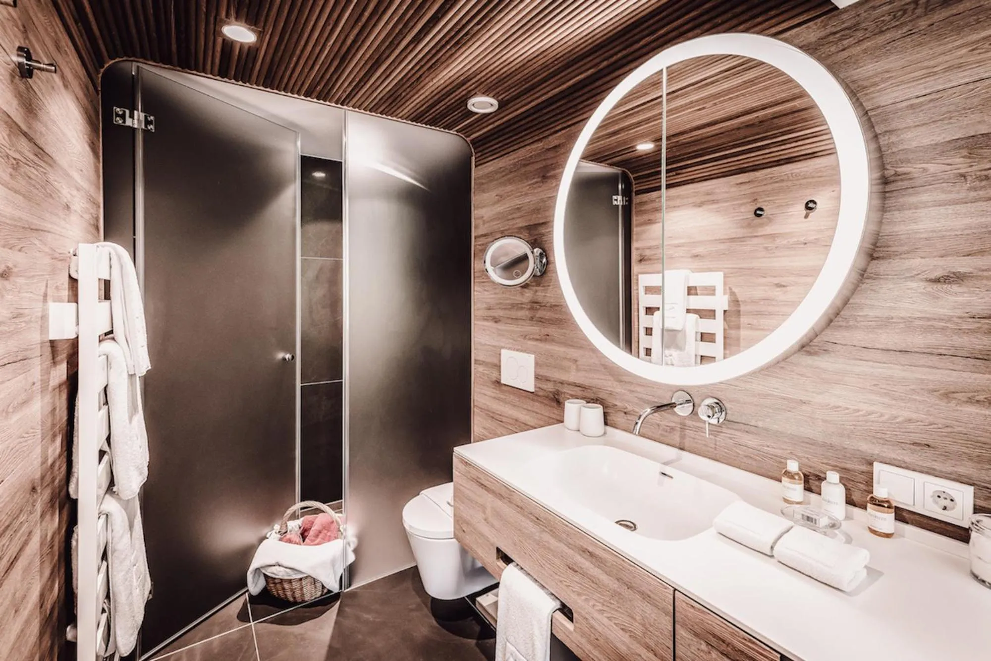 Bathroom in Hotel Goldener Berg