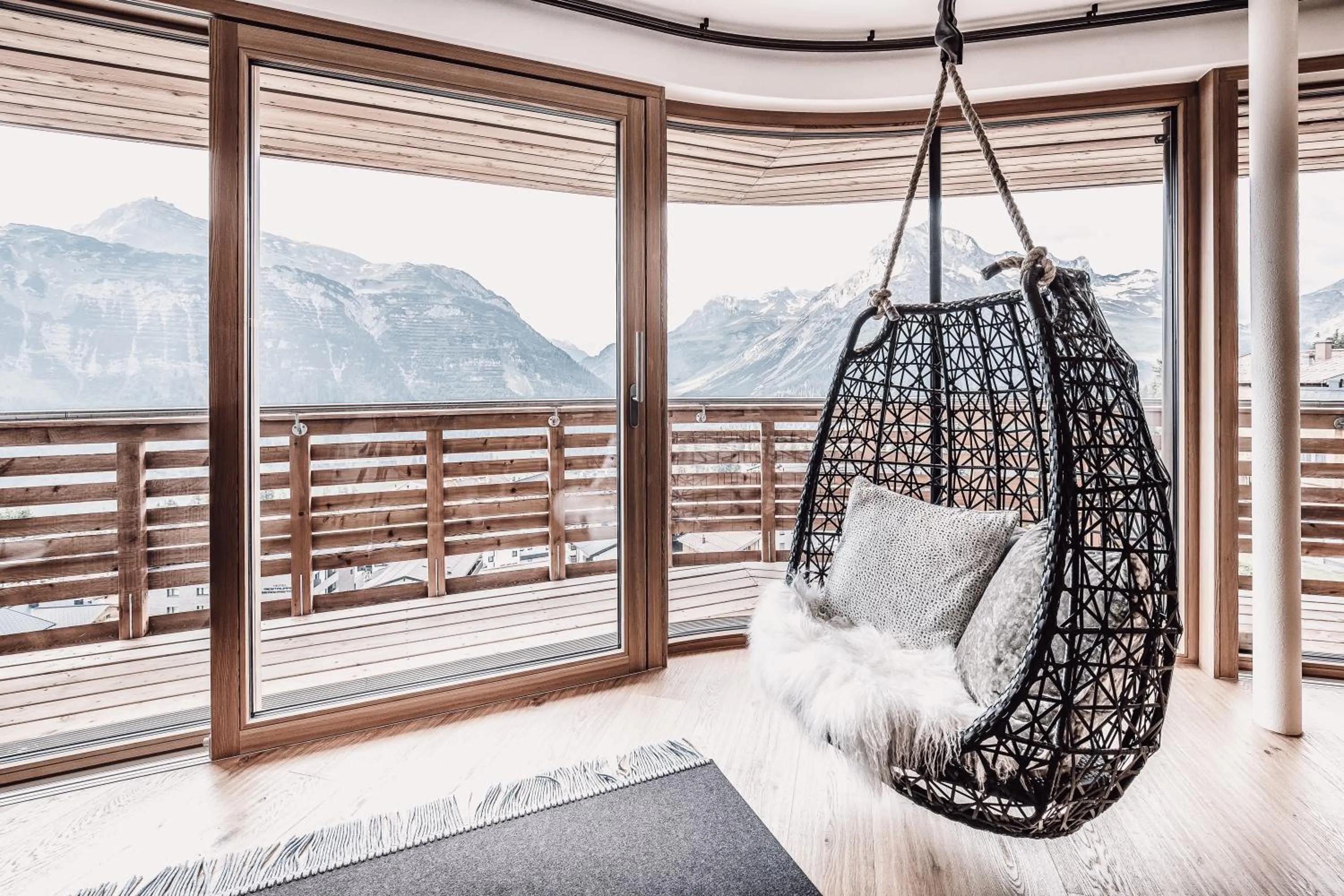 Mountain view in Hotel Goldener Berg