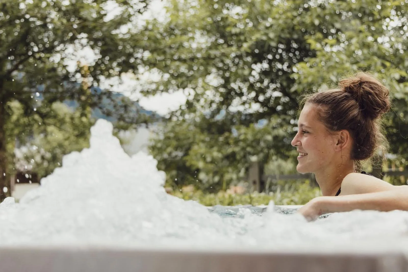 Hot Tub in Hotel Gasthof Adler