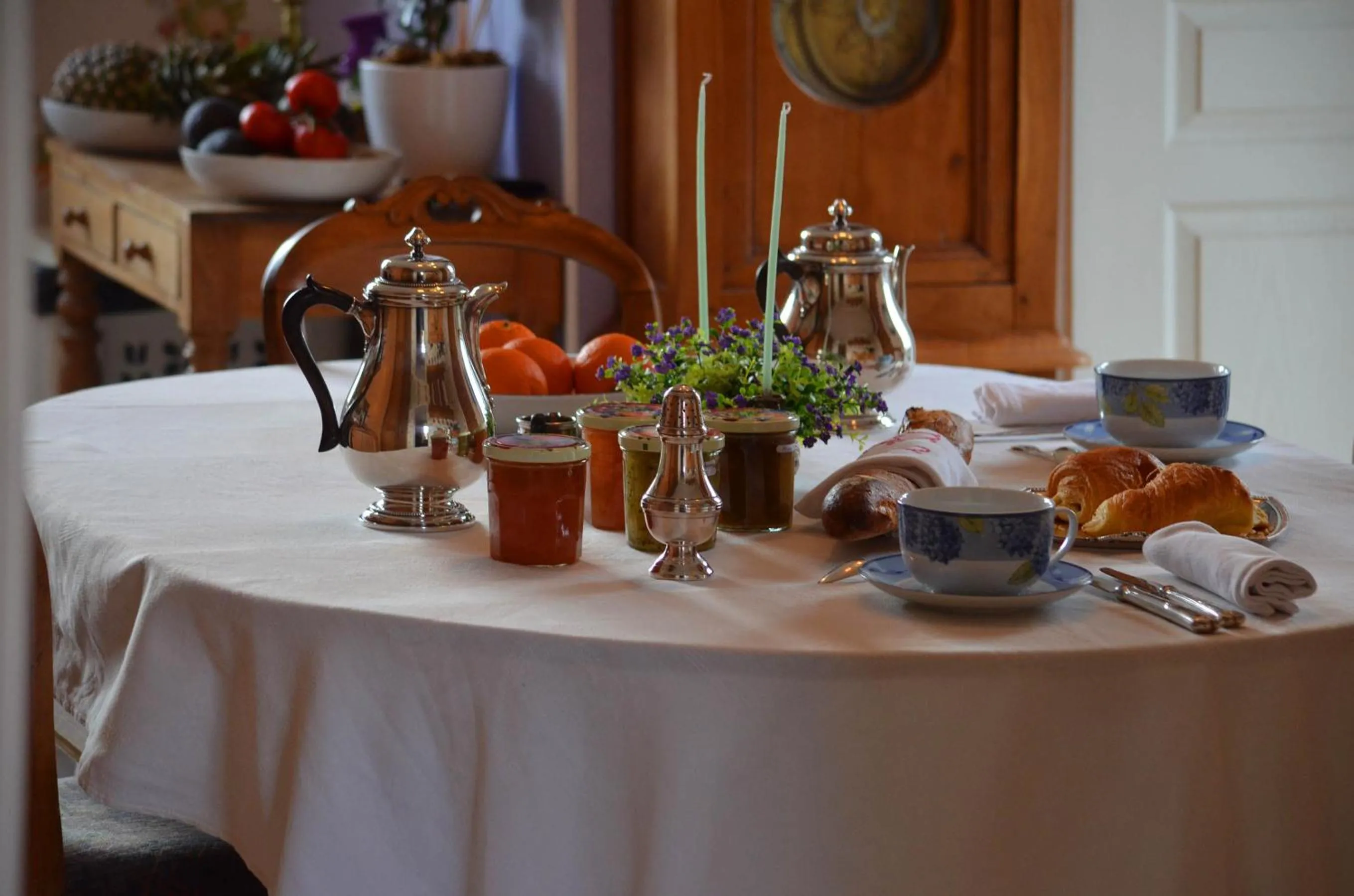 Communal kitchen in La Minaudière 62