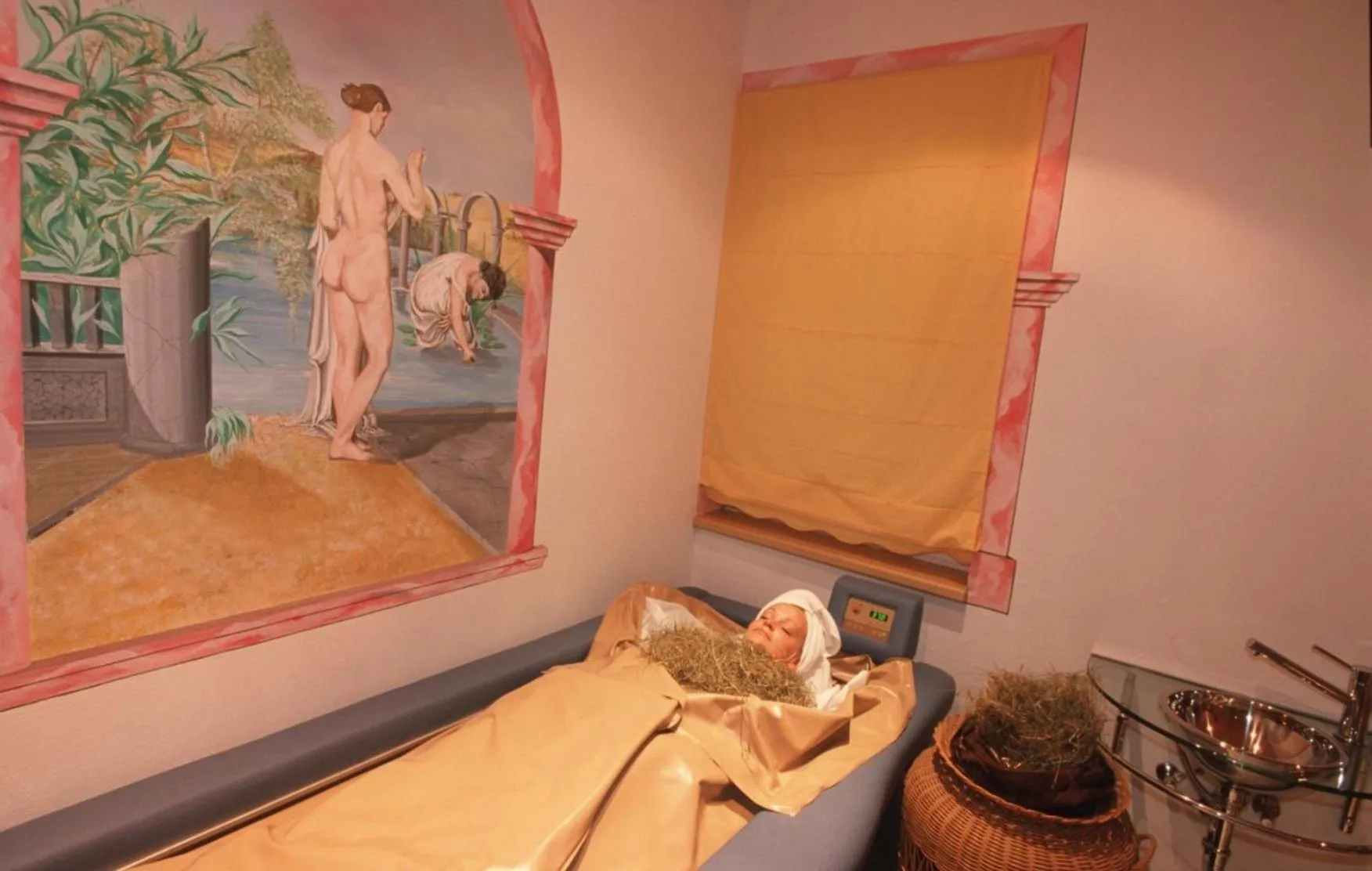 Spa and wellness centre/facilities, Bed in Ferienhotel Alber