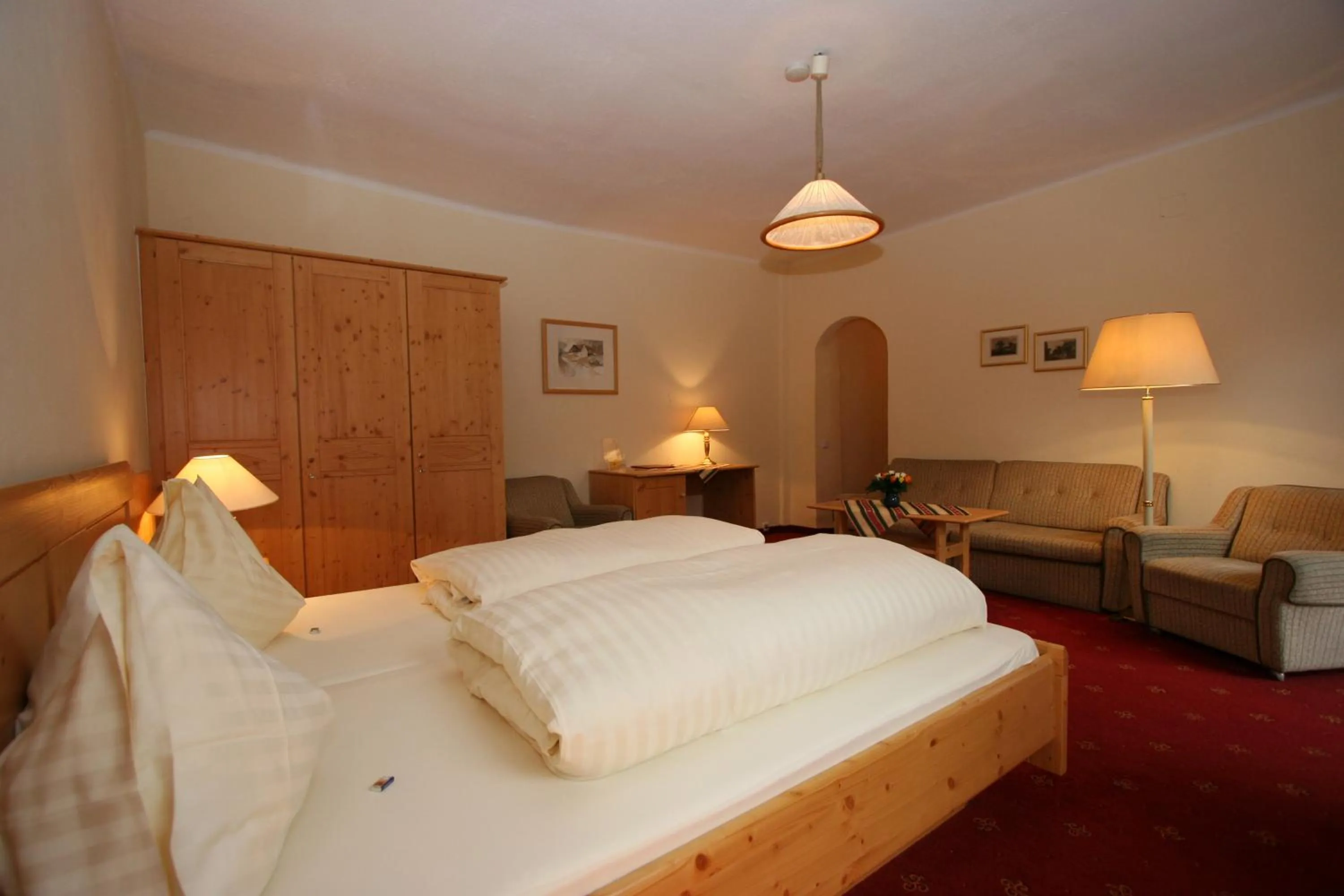 Photo of the whole room, Bed in Ferienhotel Alber