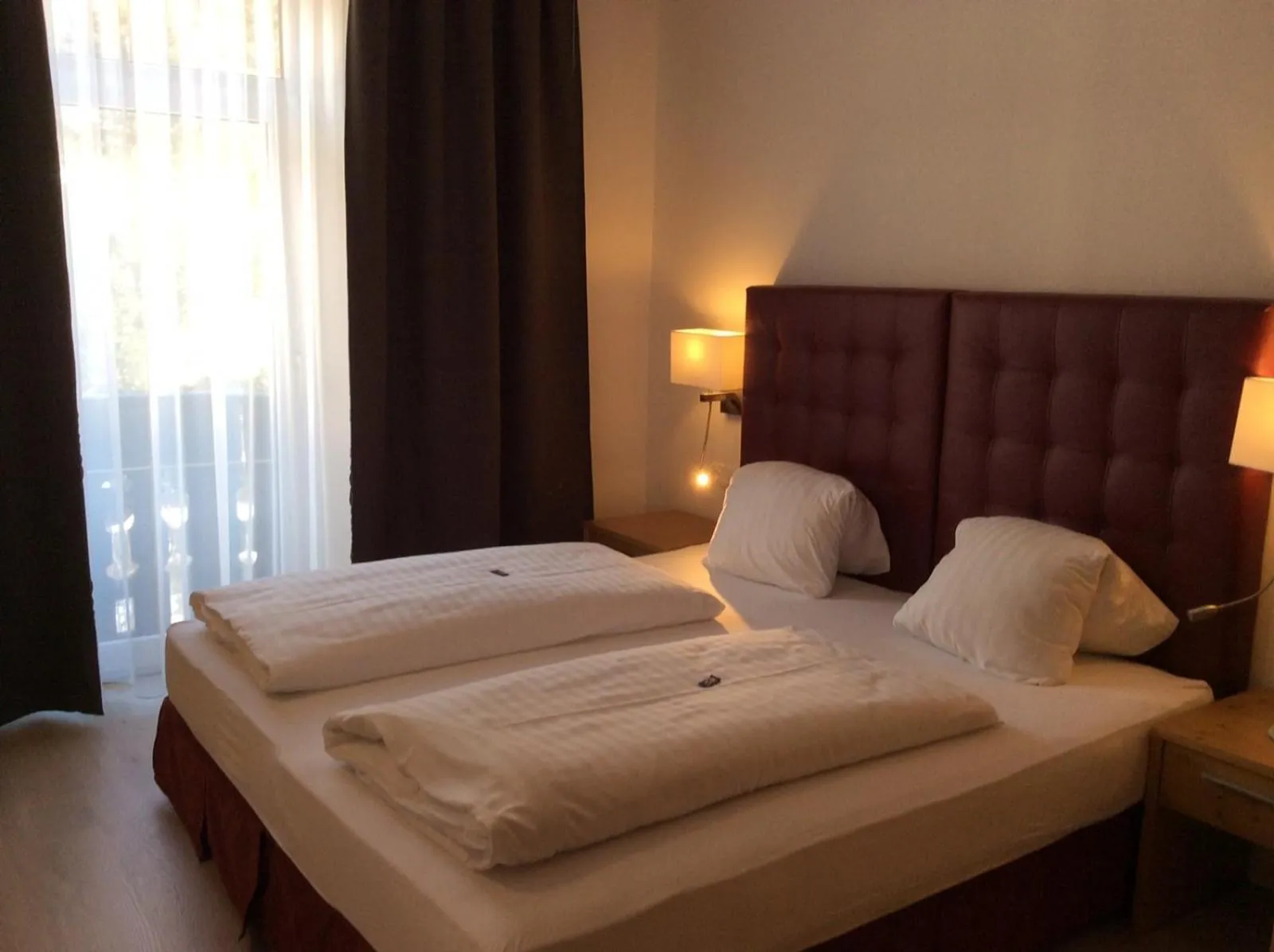 Bed in Ferienhotel Alber