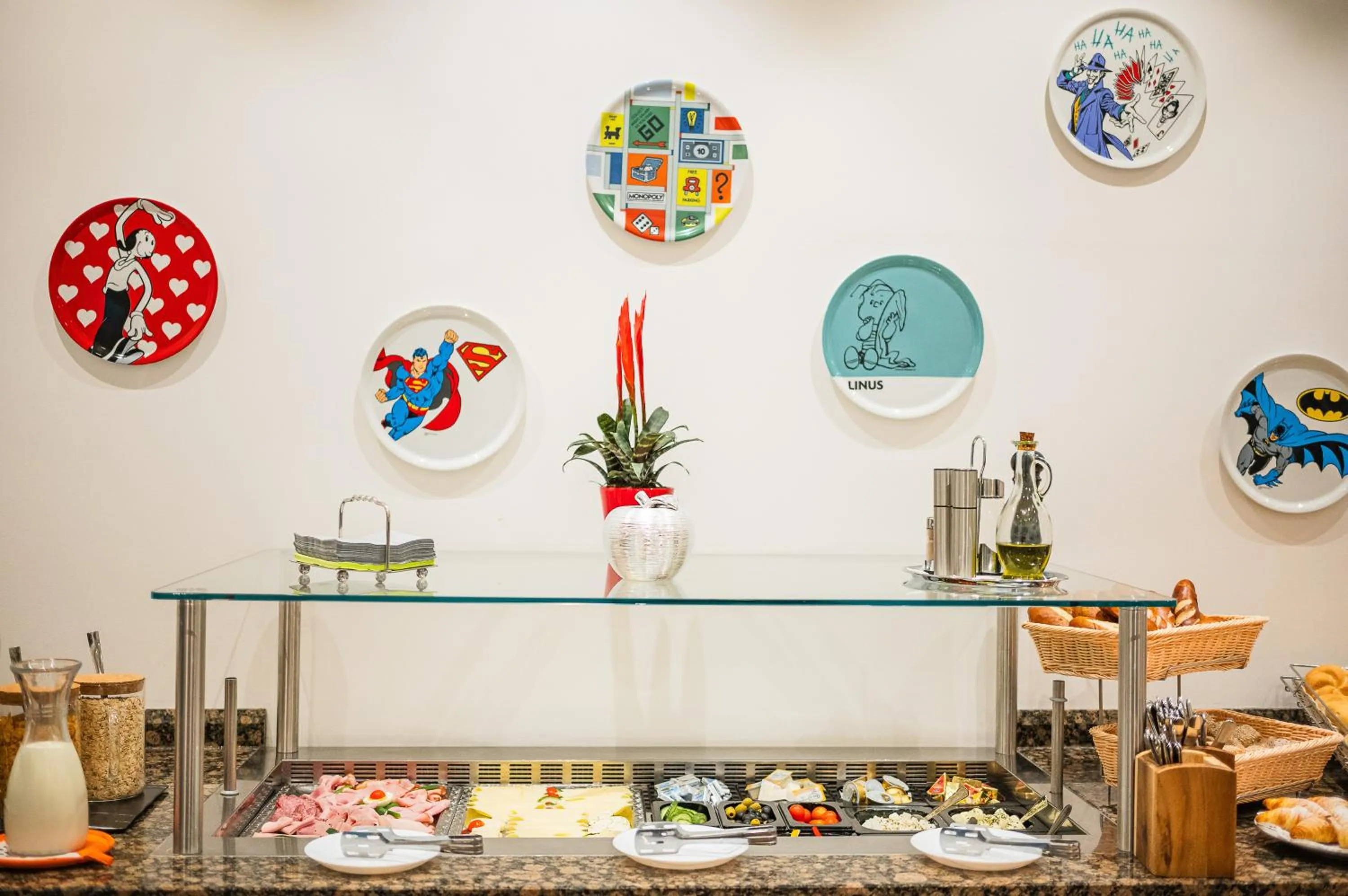 Buffet breakfast in Arion Airport Hotel