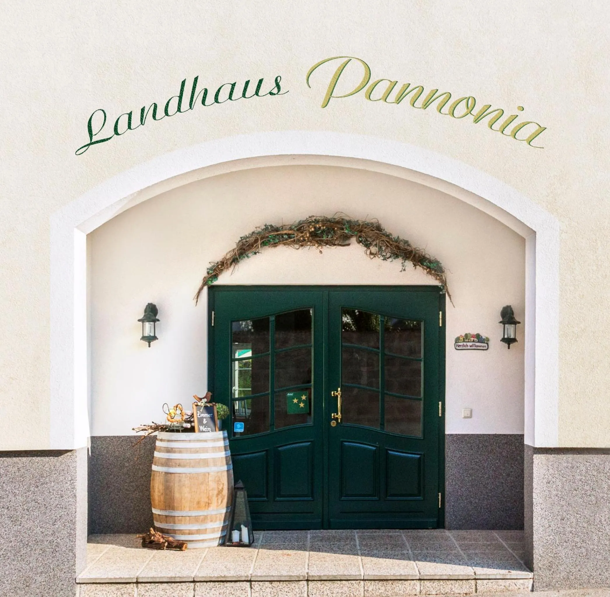 Facade/entrance in Landhaus Pannonia