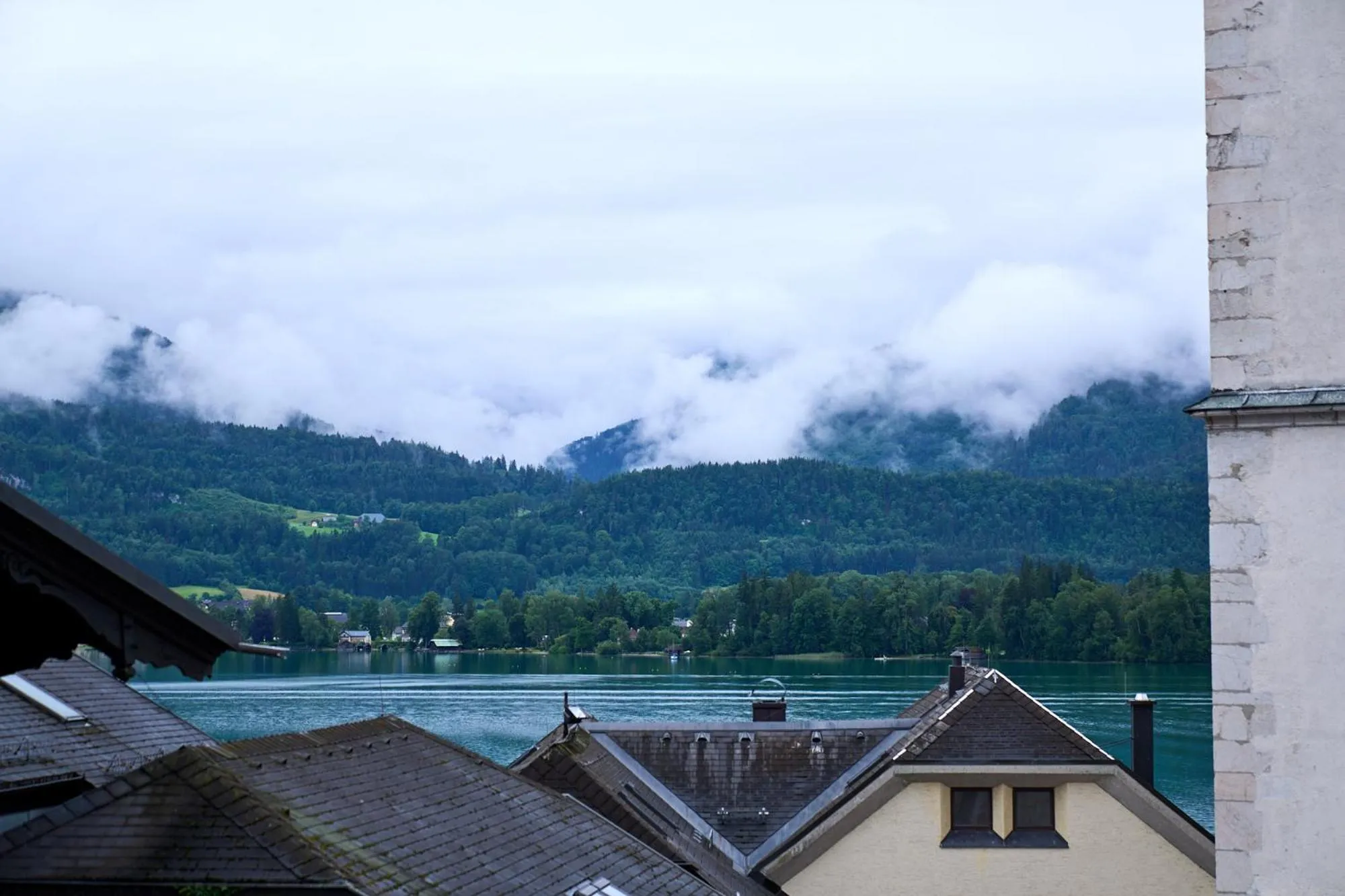 Lake view in Hotel Weisser Bär