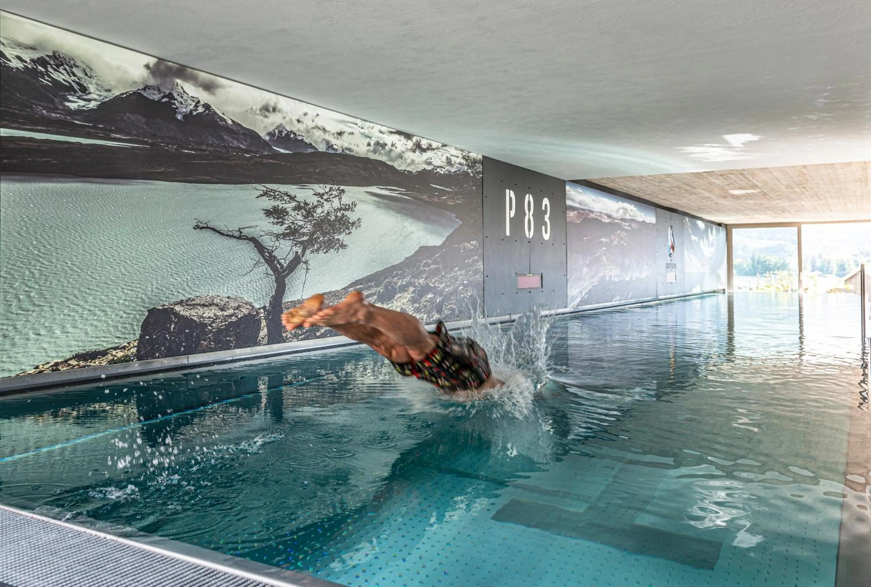 Swimming pool in Cortisen am See - Adults only