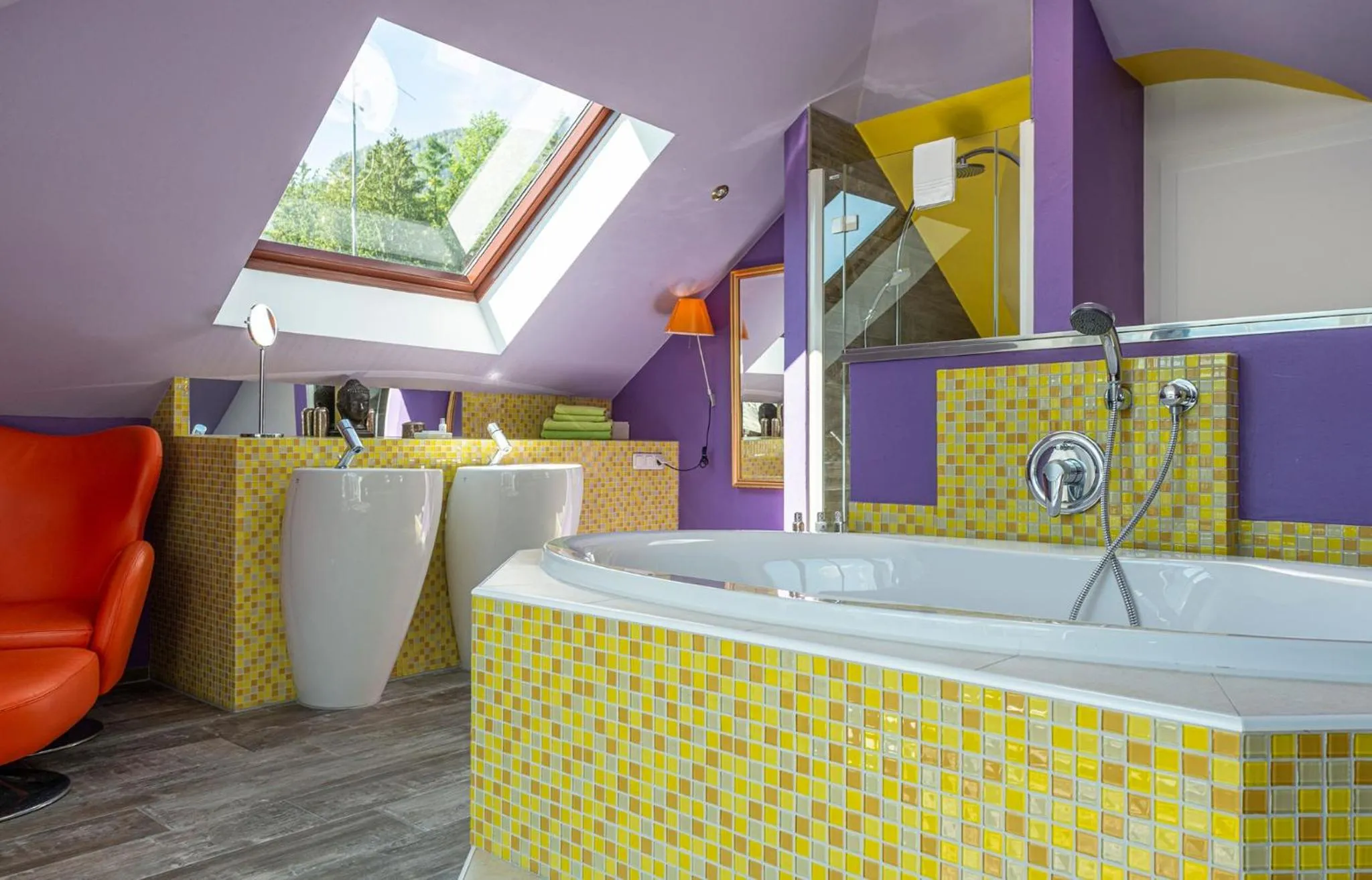 Bathroom in Cortisen am See - Adults only