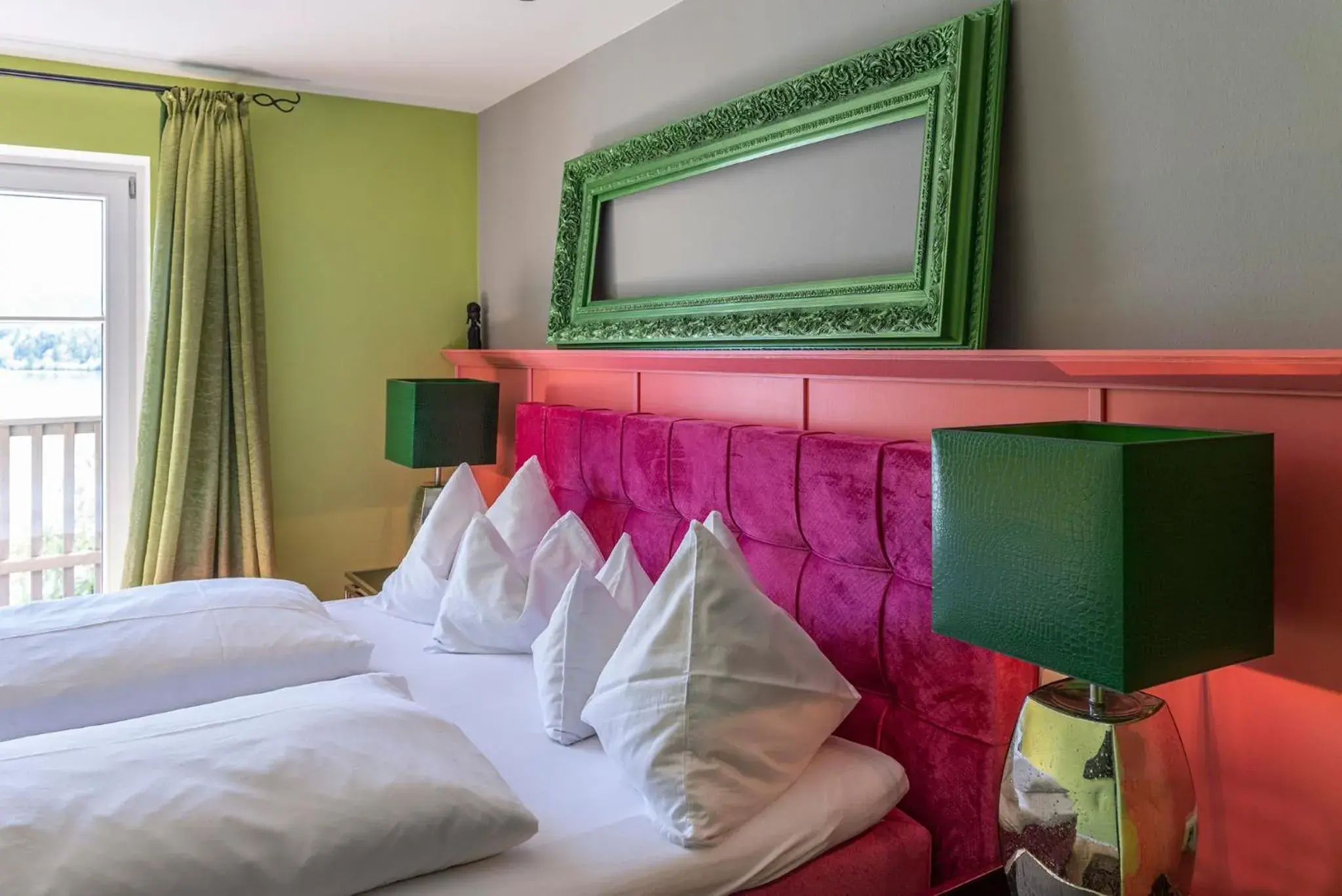 Superior Double Room with Lake View and Balcony in Cortisen am See - Adults only Superior Double Room with Lake View and Balcony in Cortisen am See - Adults only