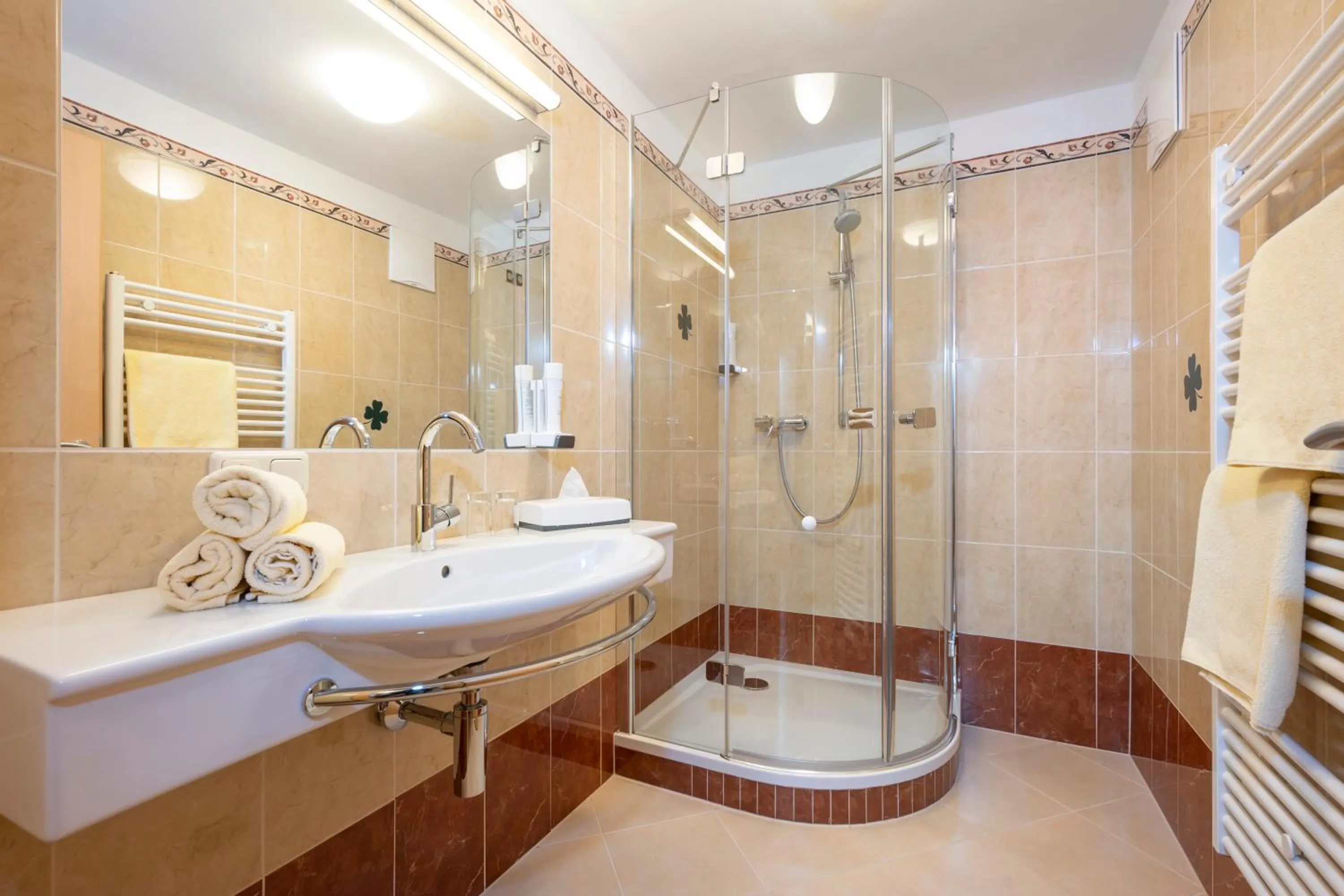 Toilet in Gasthof Kleefeld