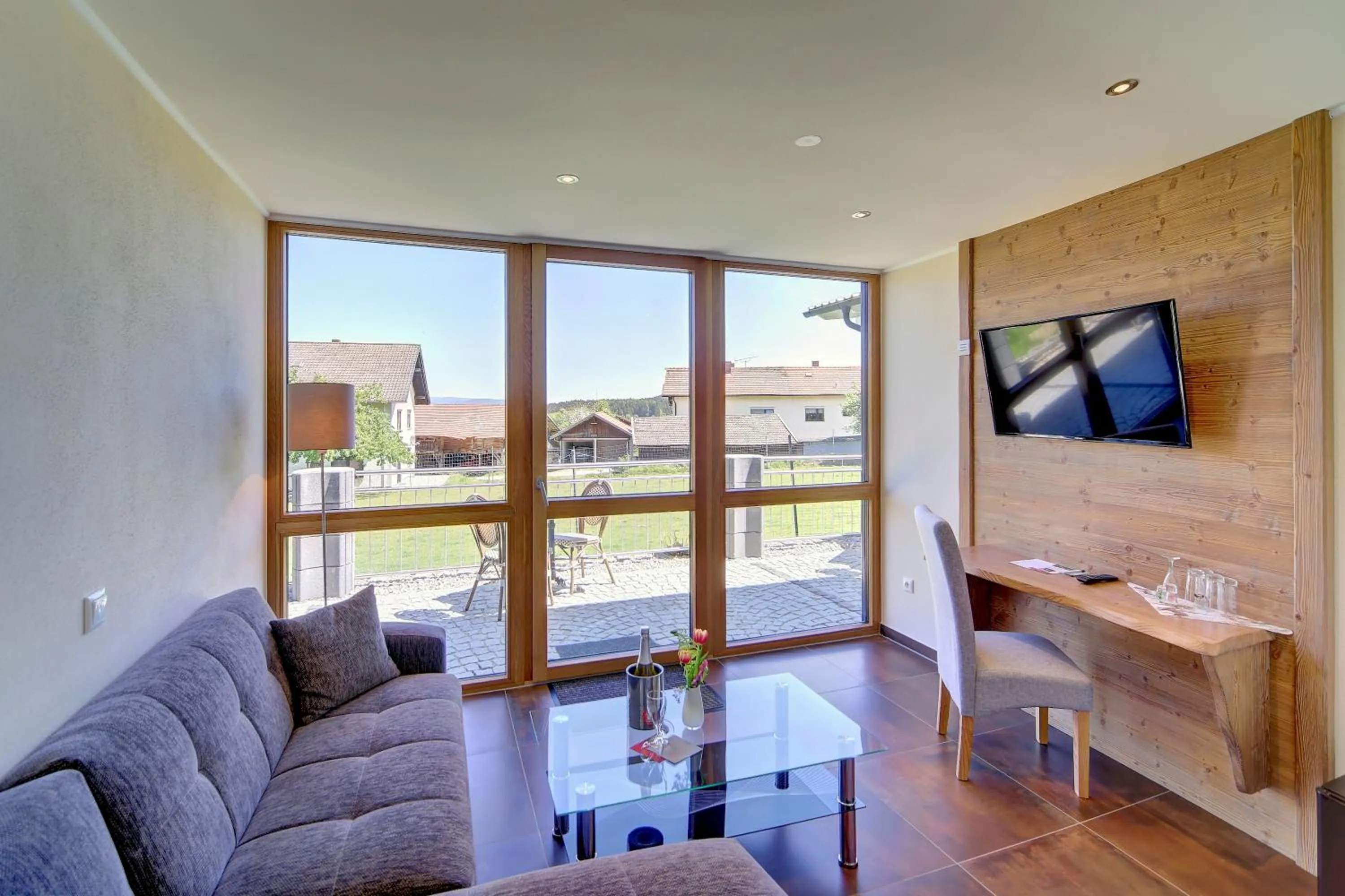 Living room in Hotel Hirschenstein