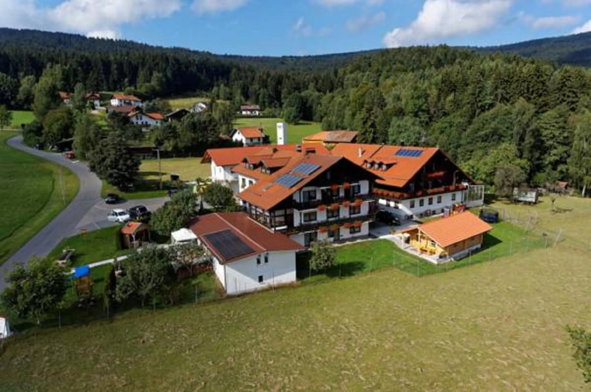 Property building in Hotel Hirschenstein