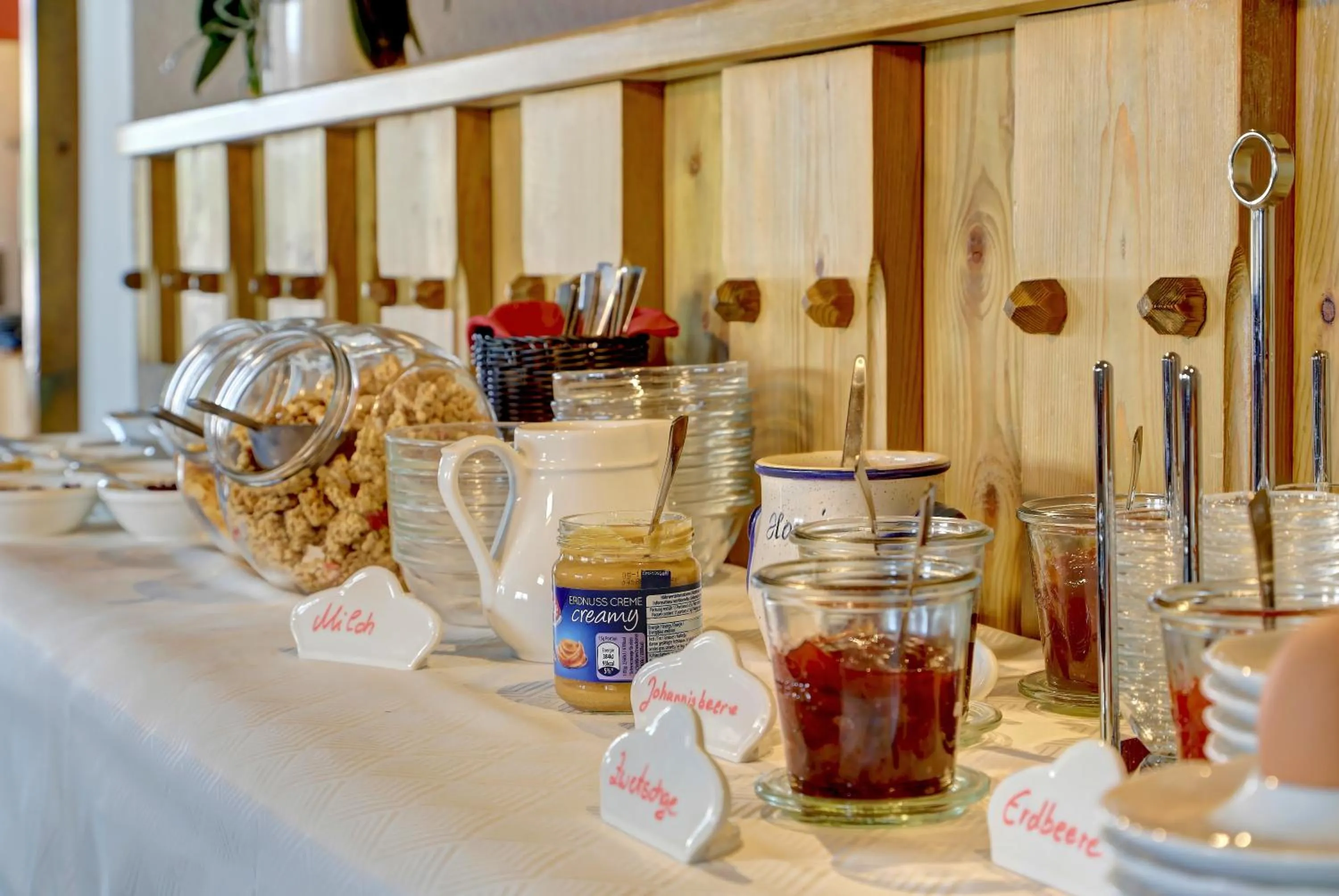 Buffet breakfast in Hotel Hirschenstein