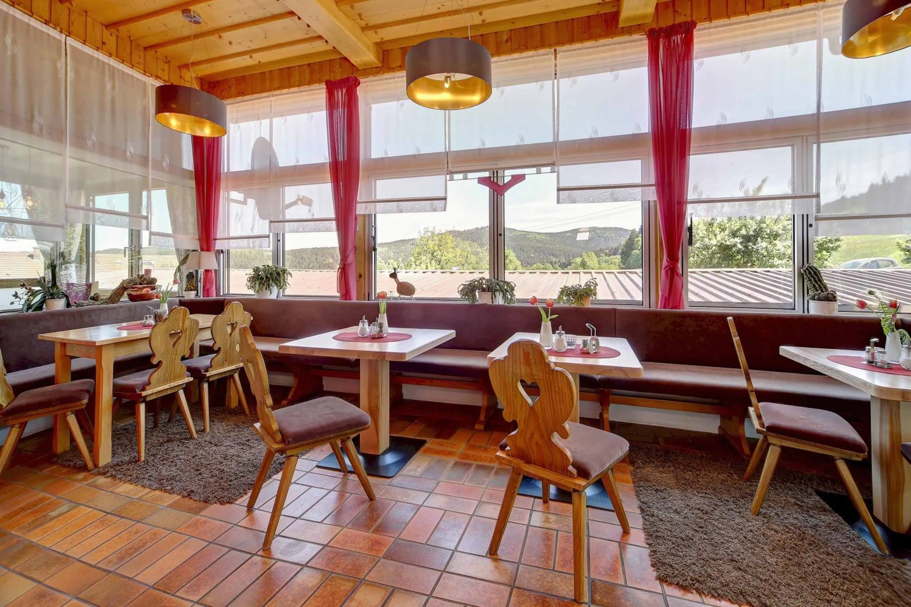 Decorative detail in Hotel Hirschenstein