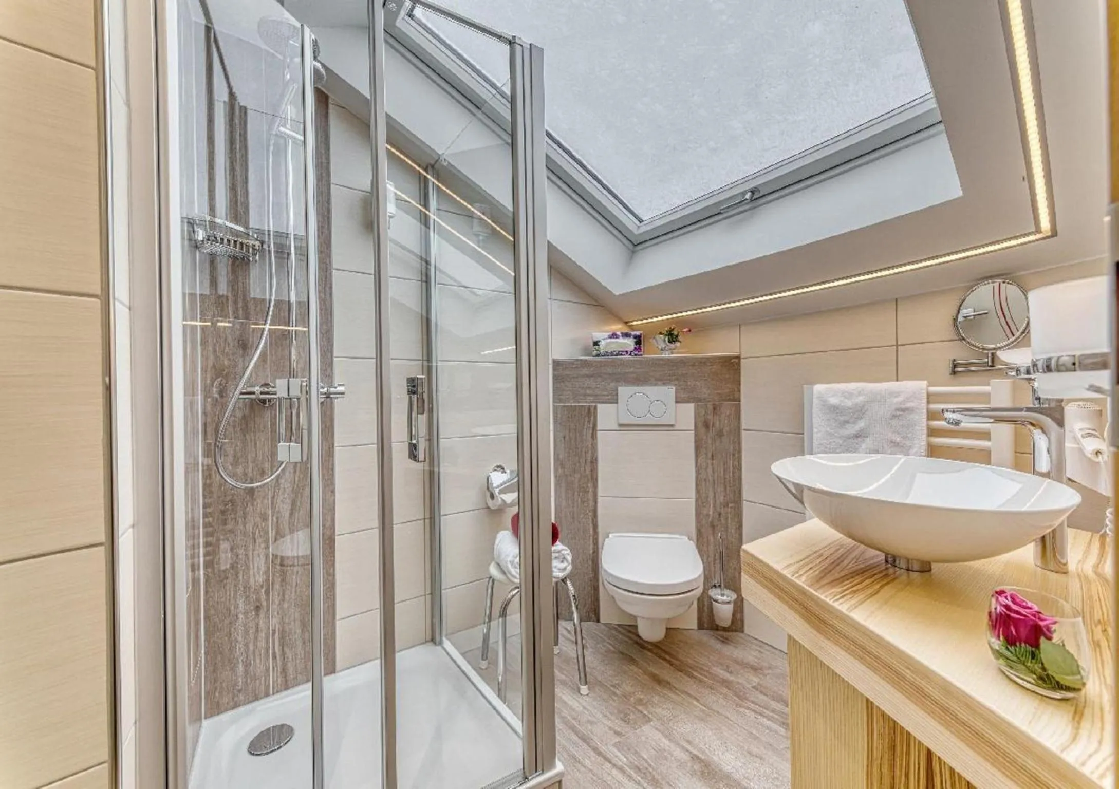 Bathroom in Hotel Hirschenstein