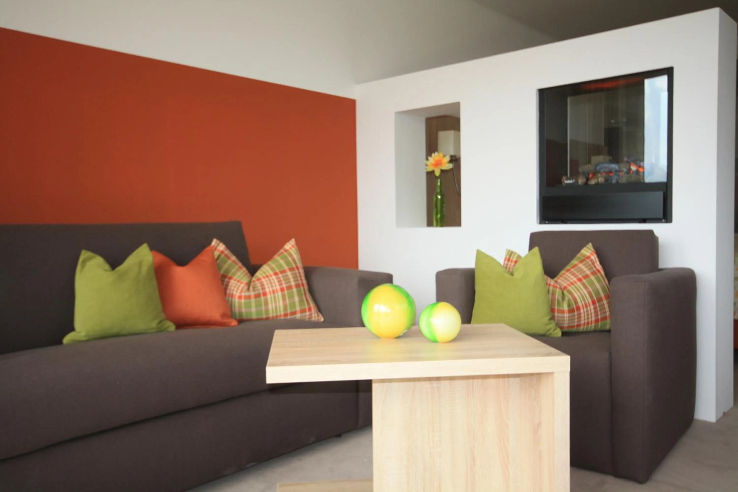 Seating area in Hotel Aberseehof