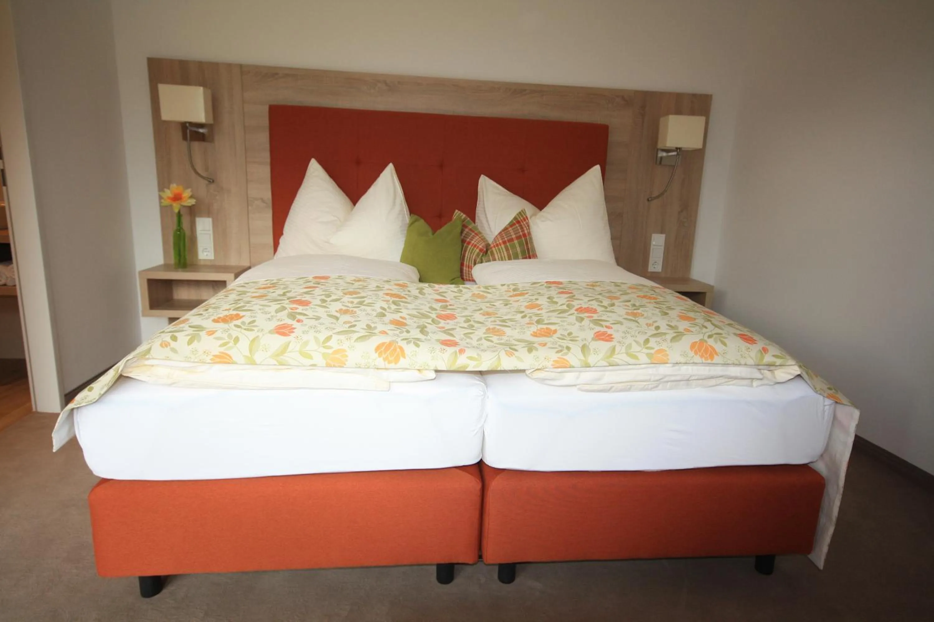 Bed in Hotel Aberseehof